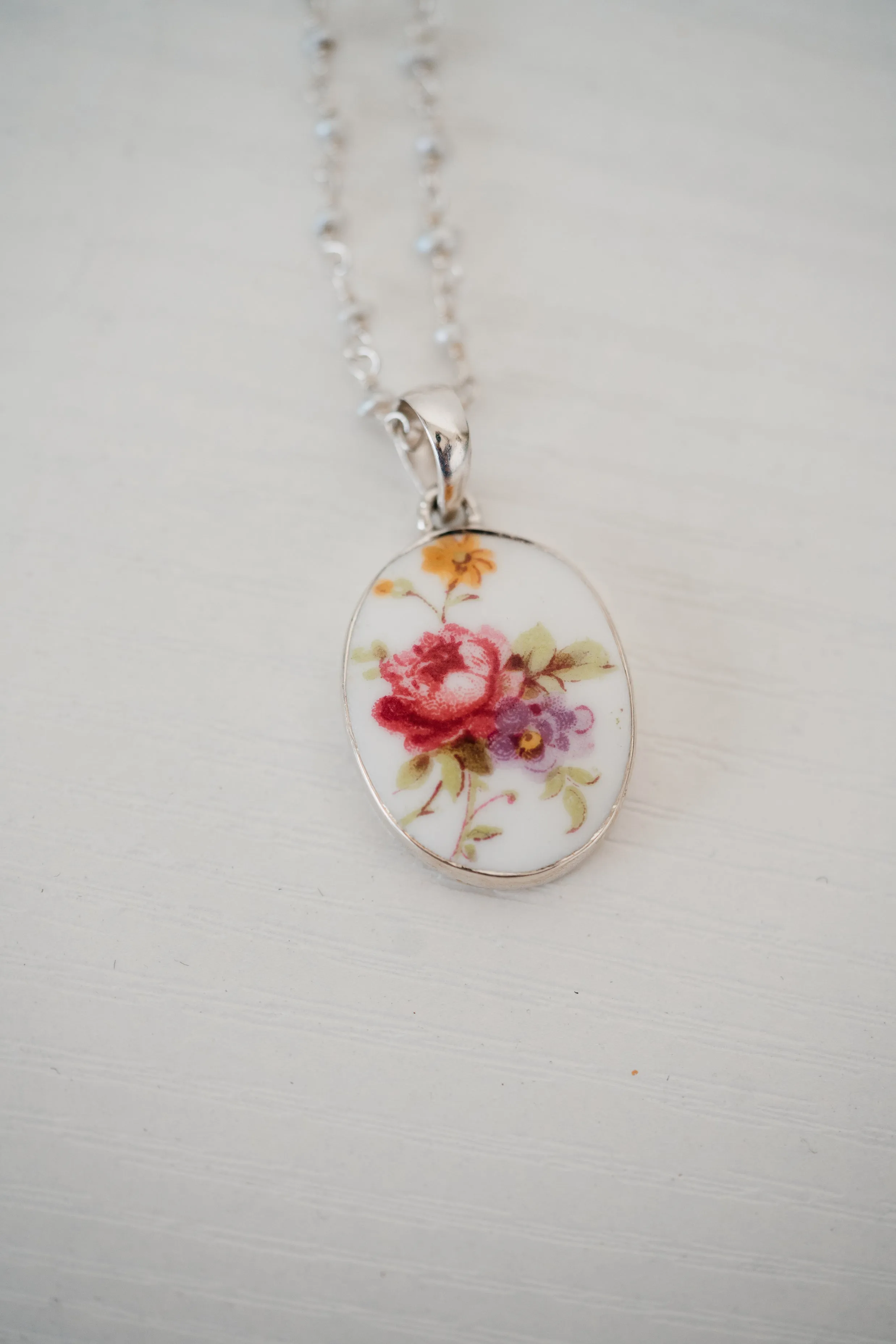 Spring Flowers Necklace