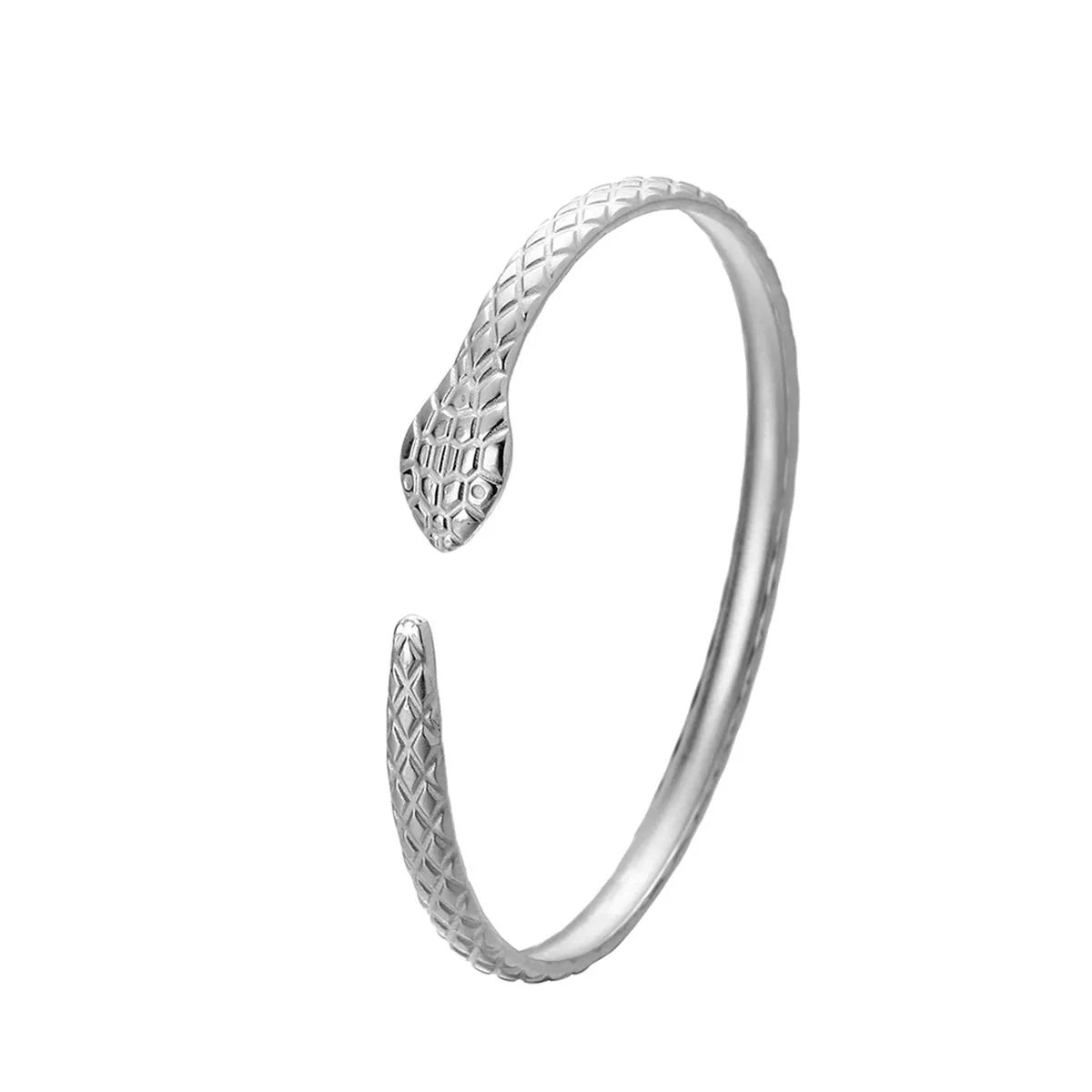 Stainless Steel Snake Cuff
