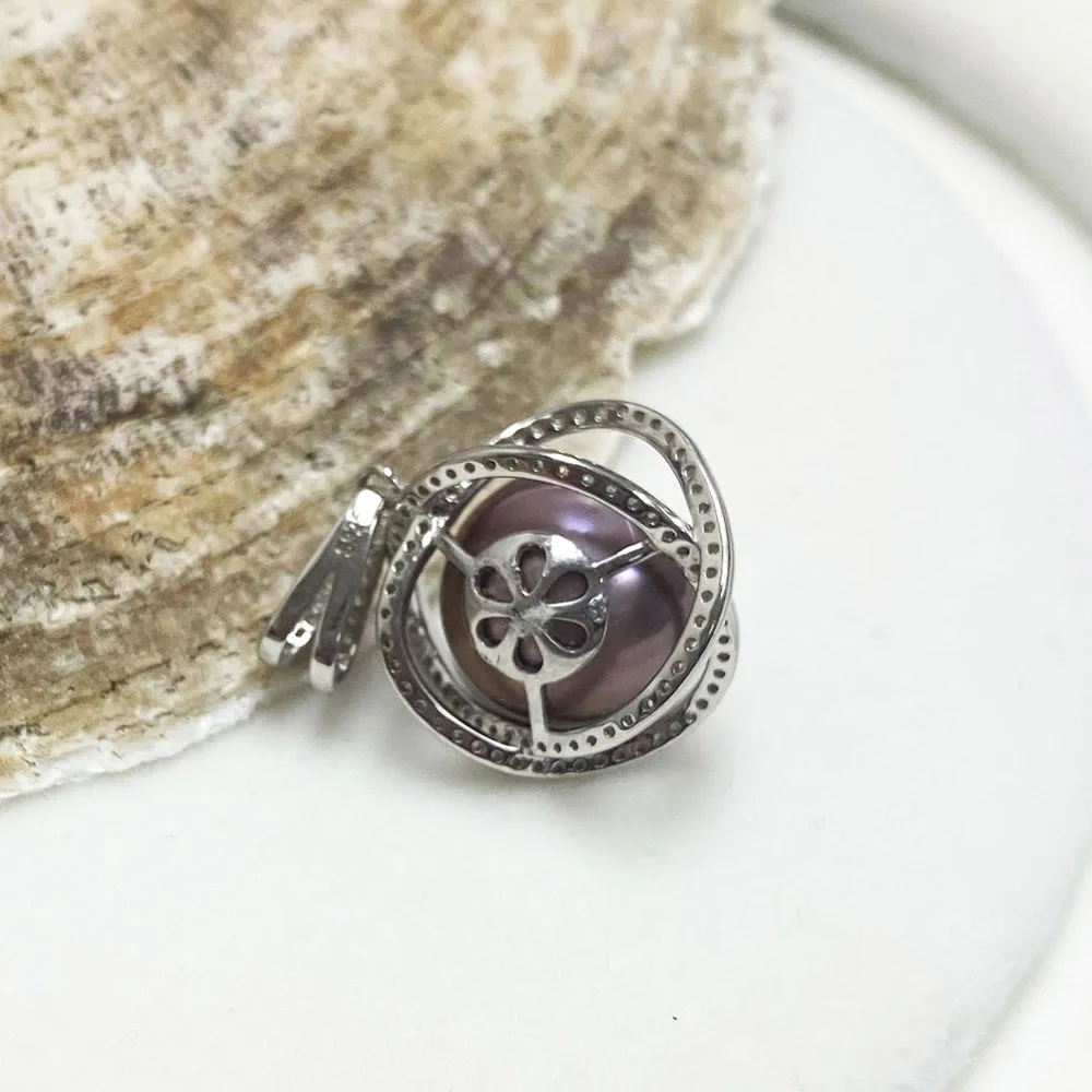 Stella Fresh Water Cage Pearl Pendant