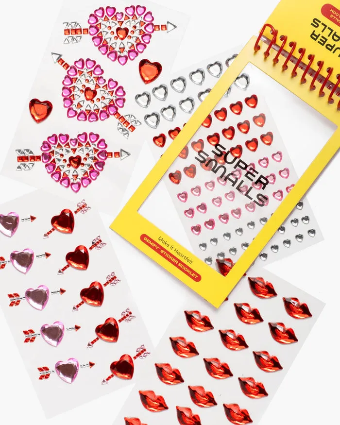 Super Smalls Make It Heartfelt Gemify™ Sticker Booklet