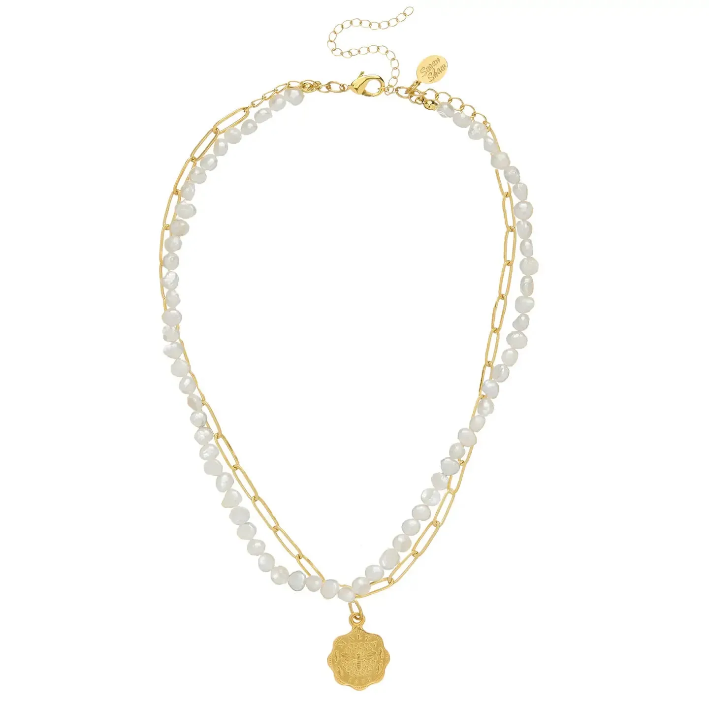 Susan Shaw | Malta Piper Paperclip Necklace