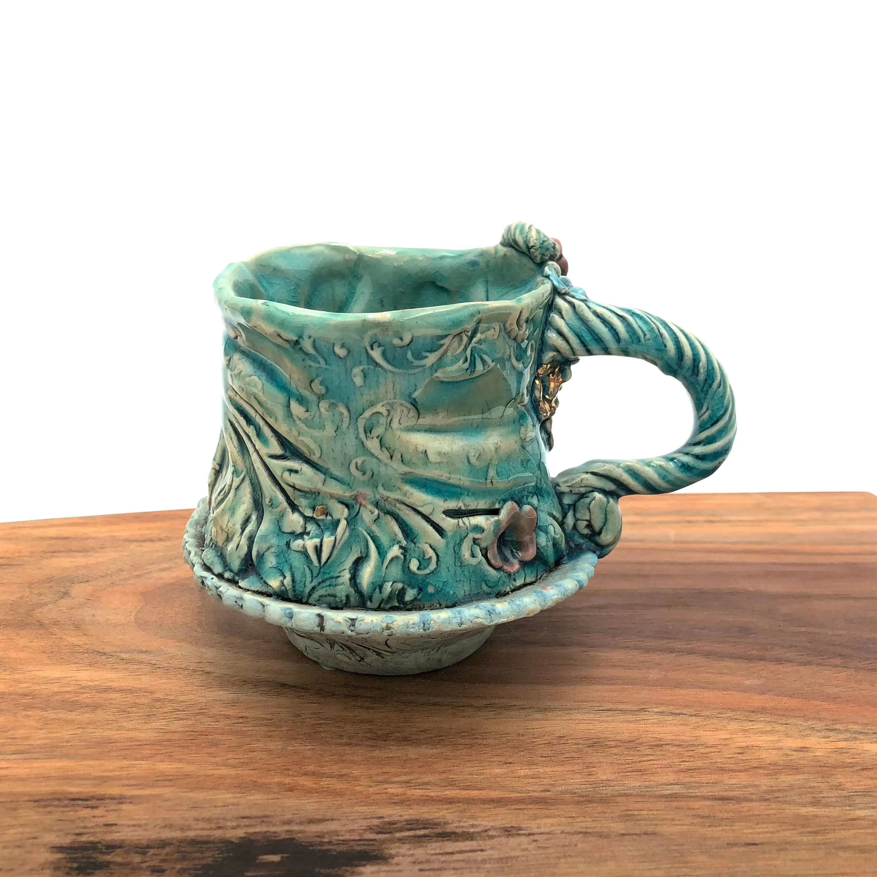 Susan Speck - Tea Cup (Pimpernelly Press-Molded)