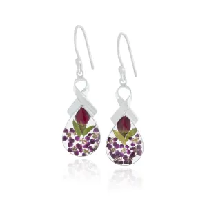 Taxco Flowers™ Sparkling Courage Earrings