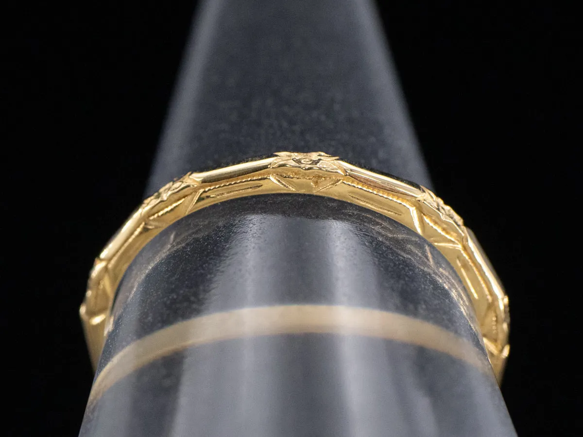 The Amelia Band in 14K Yellow Gold