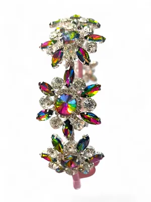 The Josephine Girls Diamante and Rhinestone Crown
