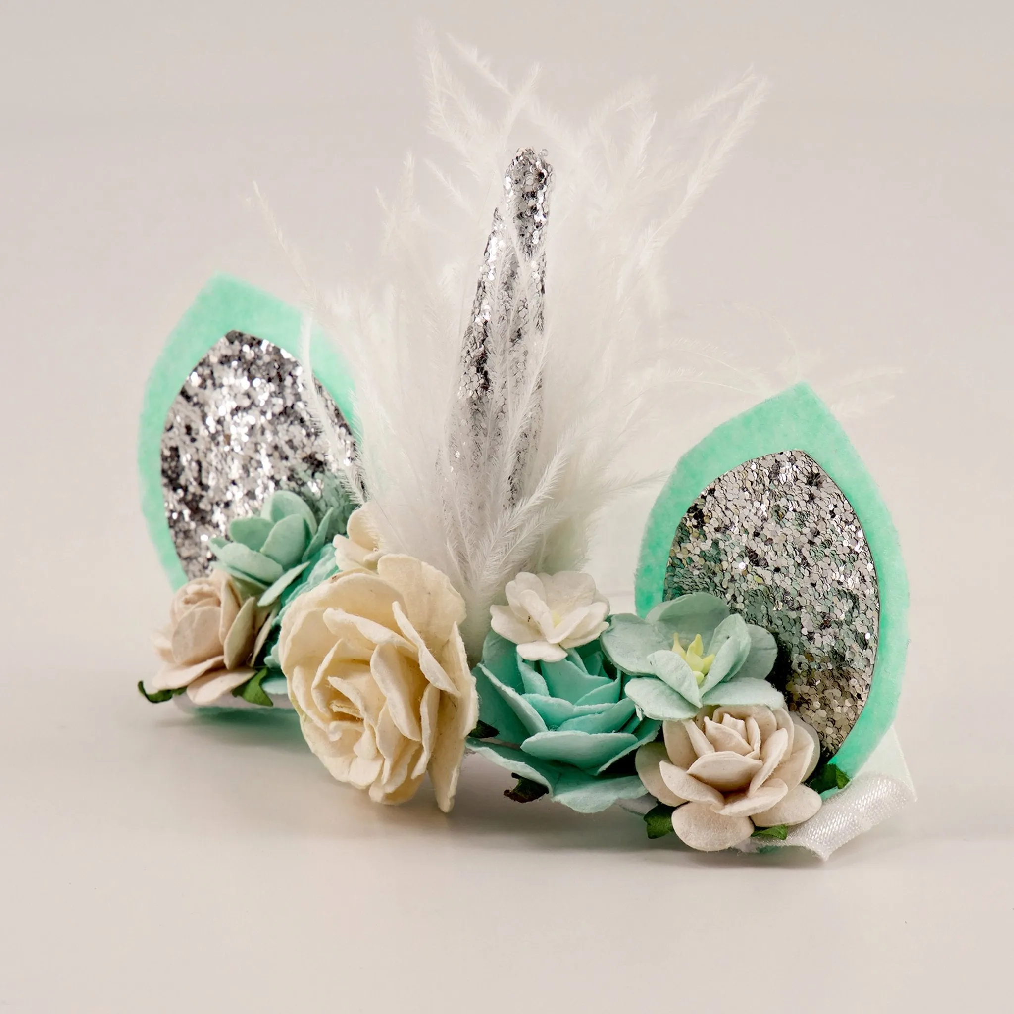 The Unicorns and Dreams Designer Girls Elastic Headband