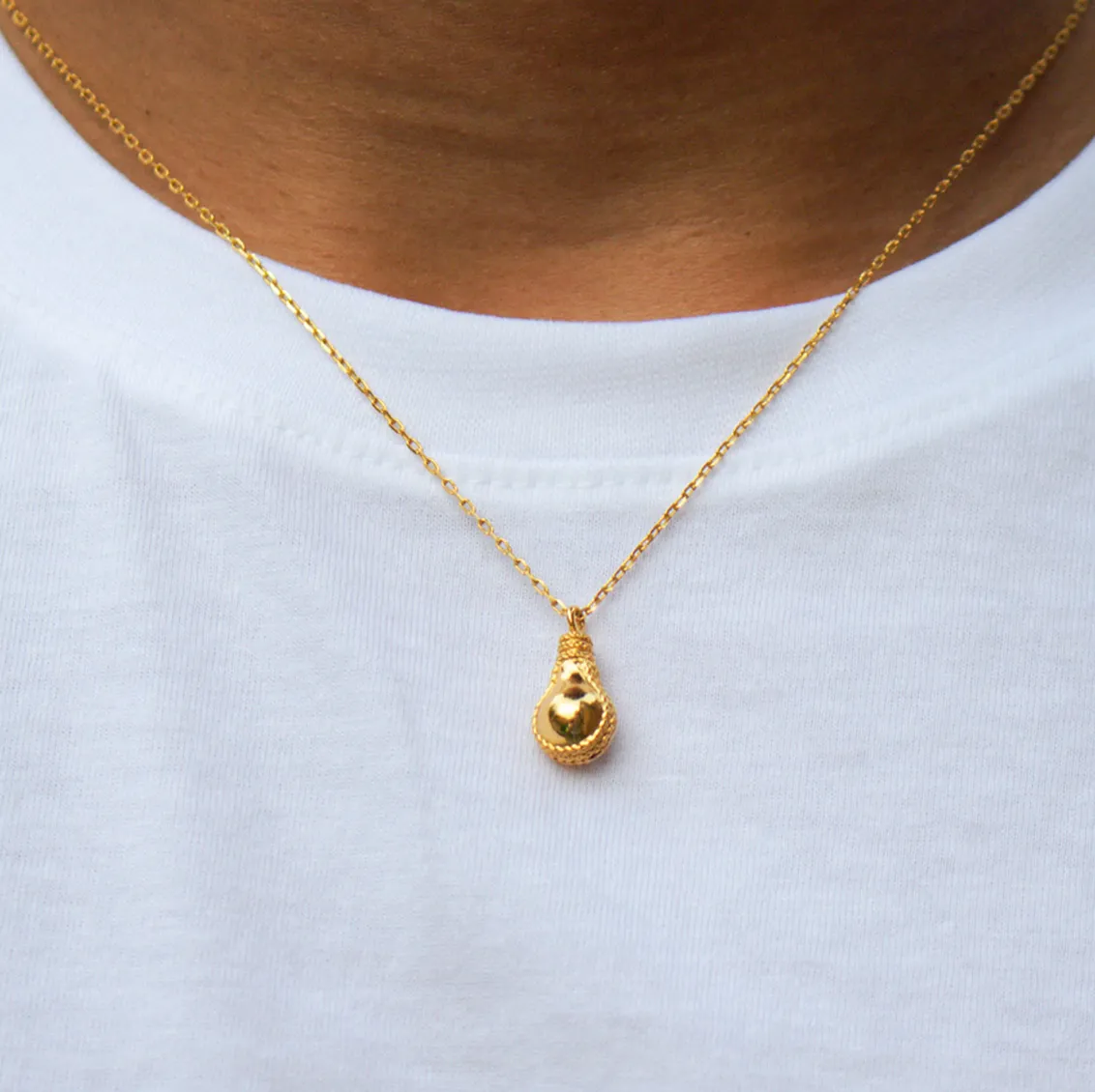 This Is My Switch Gold Pendant