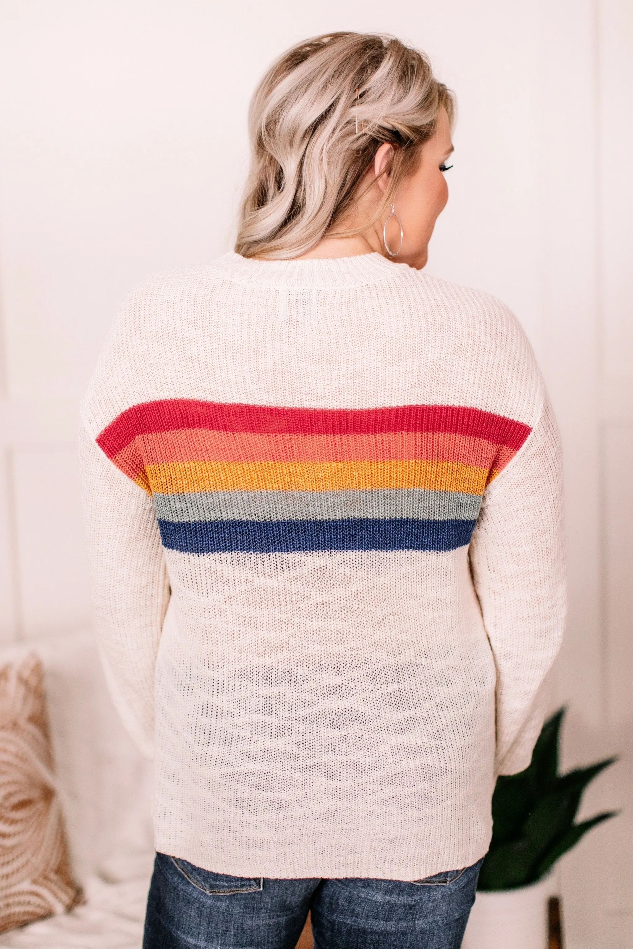 Three's Company Crew Neck Sweater