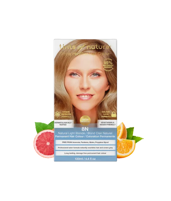 Tints Of Nature Natural Light Blonde 8N 130ml