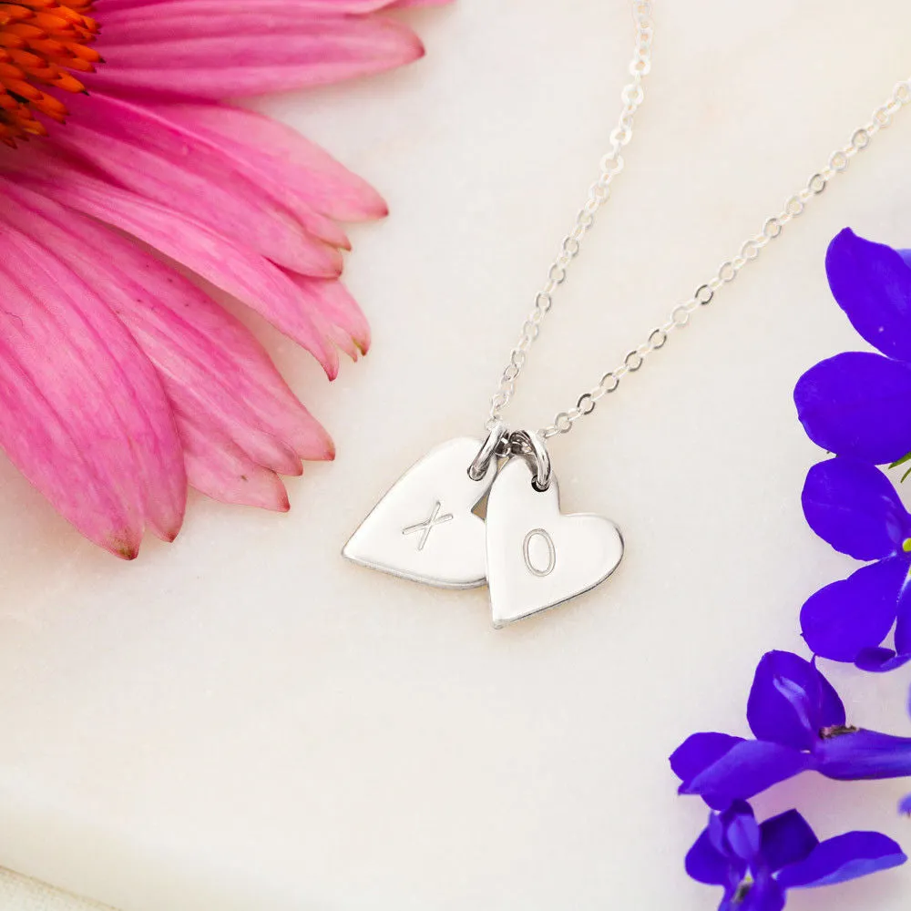 To My Bestie for St. Patrick's Day-Engraved Charms Necklace