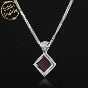 Unusual Christian Gift - the Nano Bible - Essence Pendant