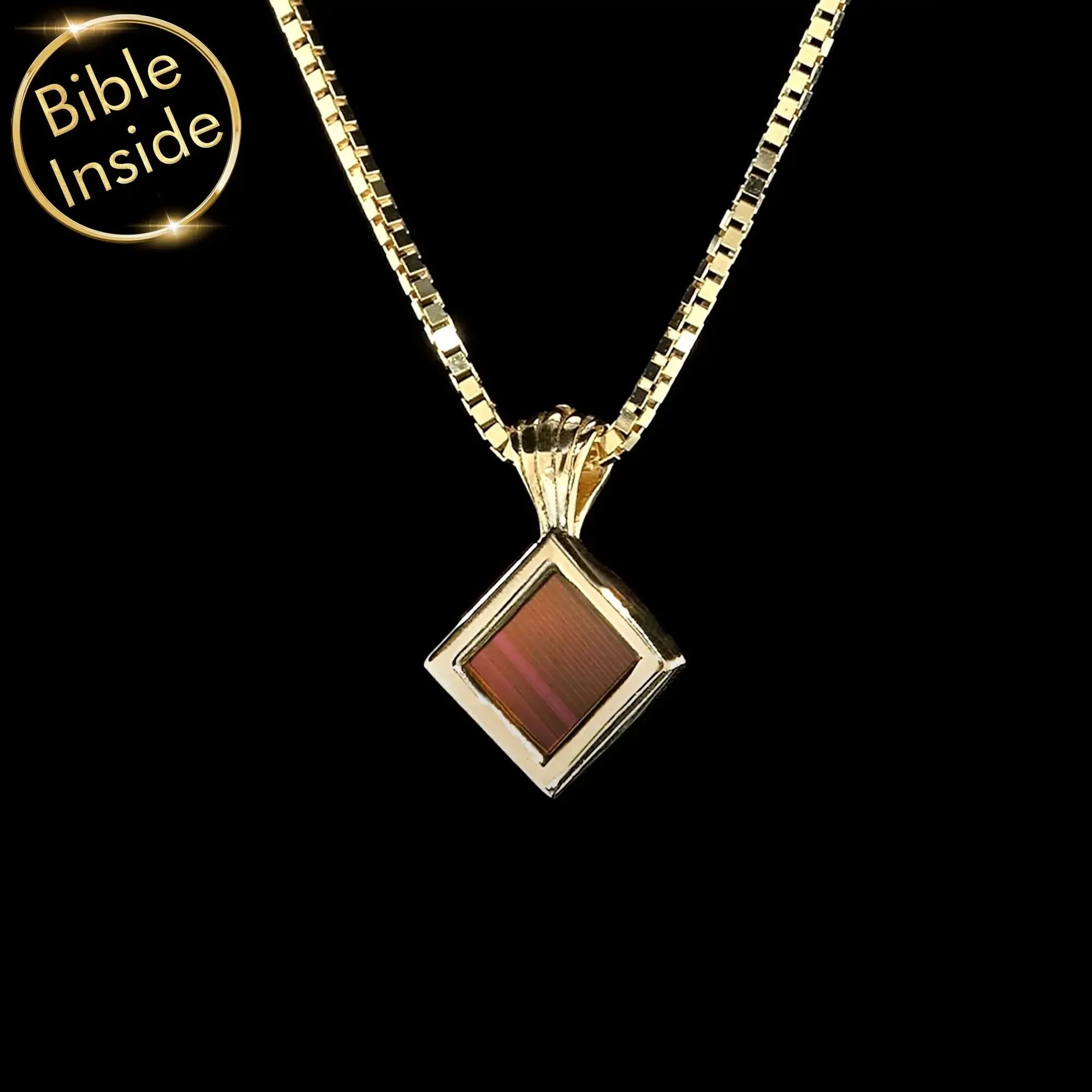Unusual Christian Gift - the Nano Bible - Essence Pendant