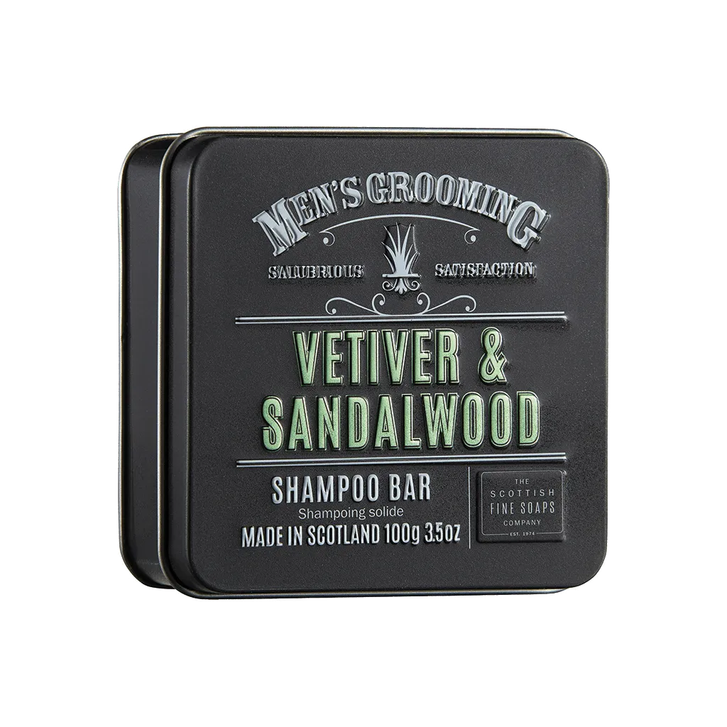 Vetiver & Sandalwood Shampoo Bar