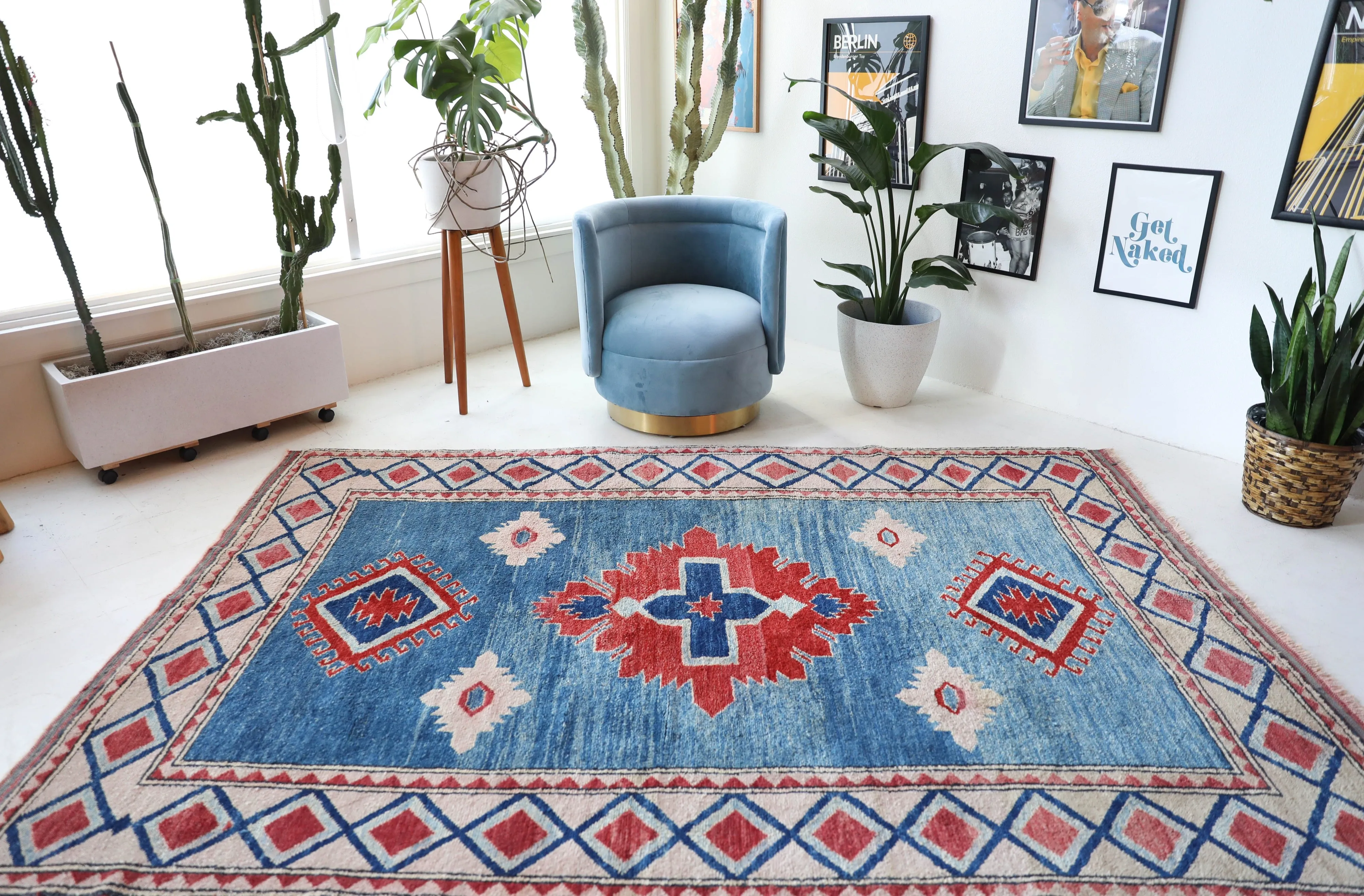 Vintage Aegean Rug 6'x8'10"
