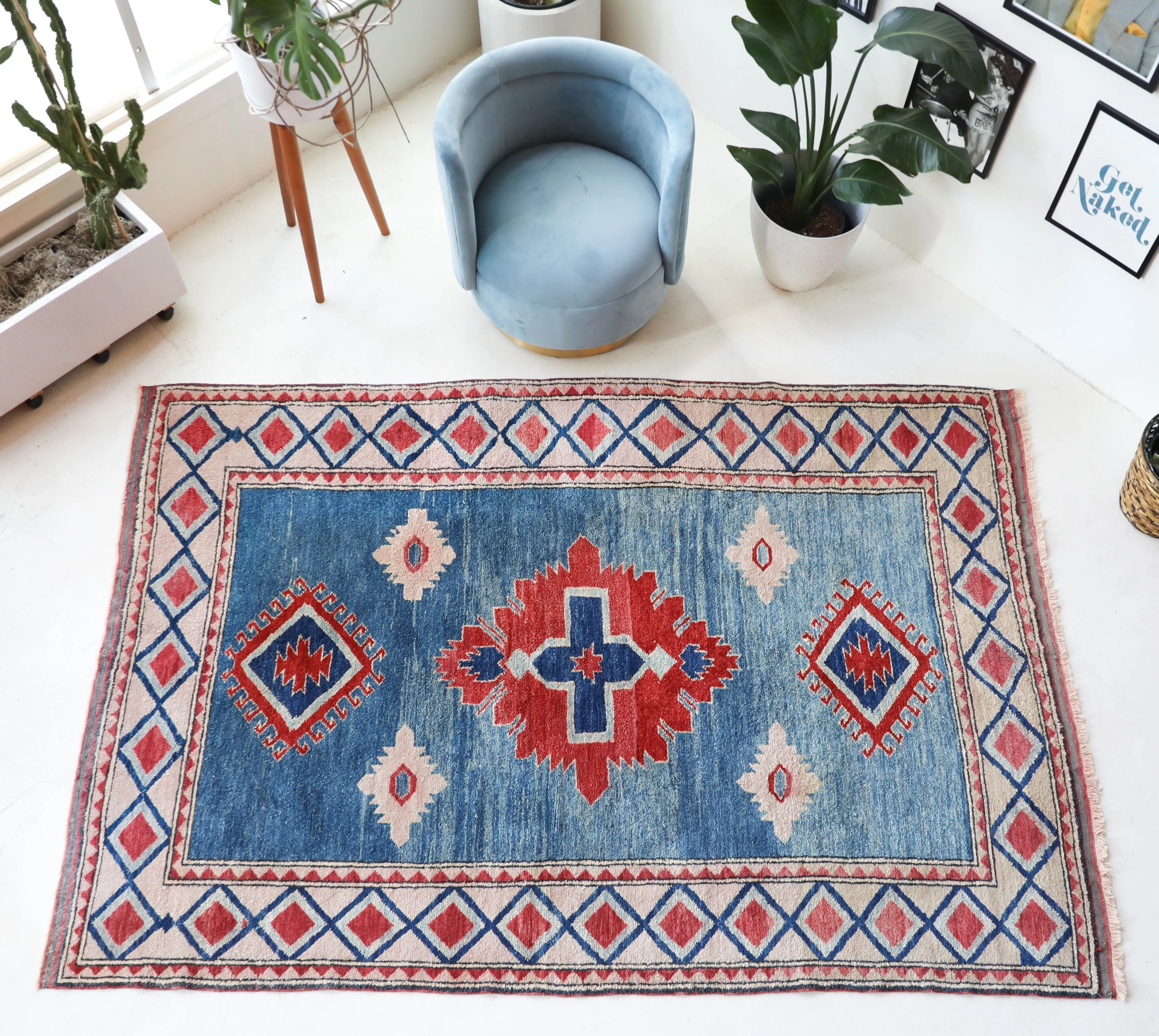 Vintage Aegean Rug 6'x8'10"
