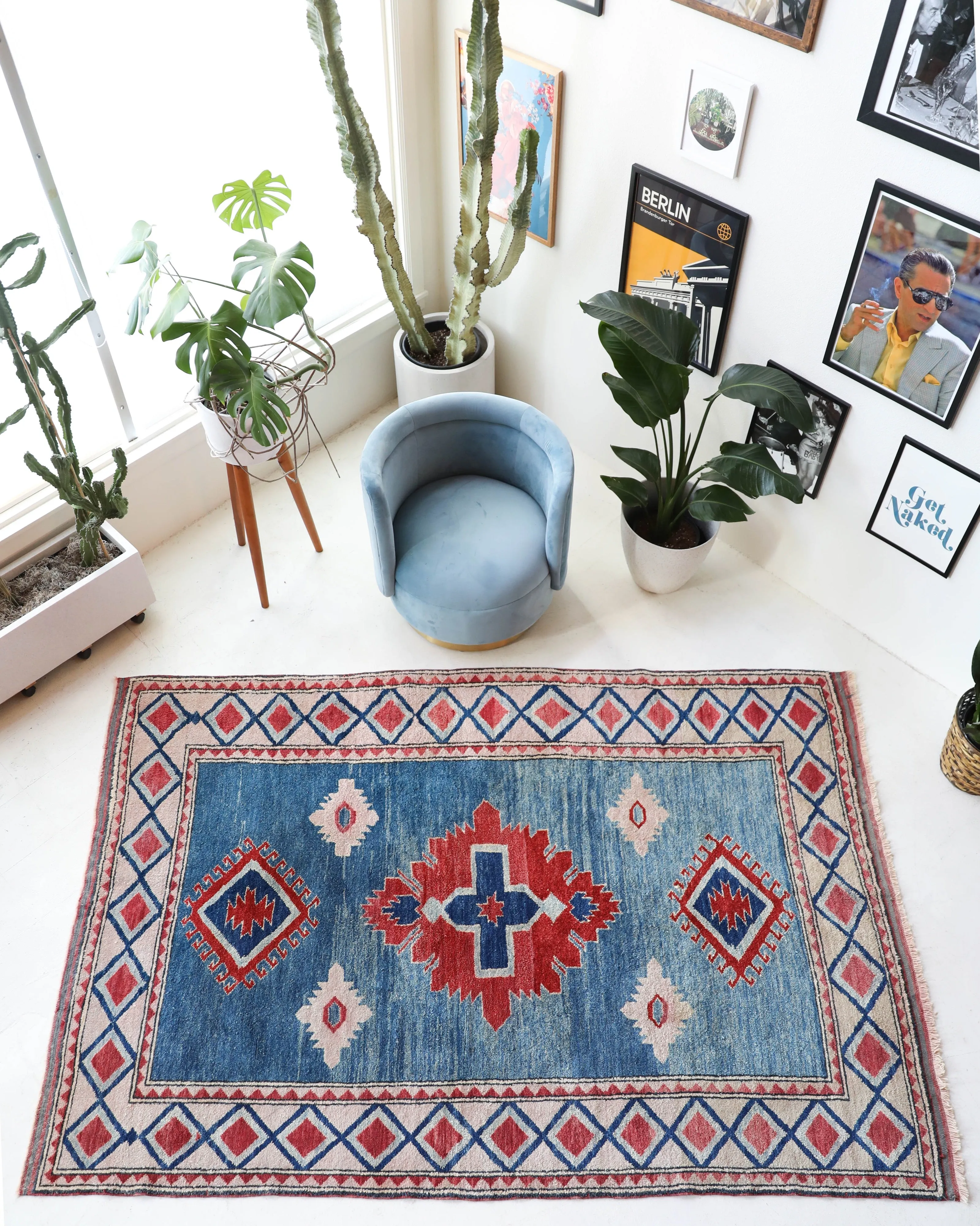 Vintage Aegean Rug 6'x8'10"