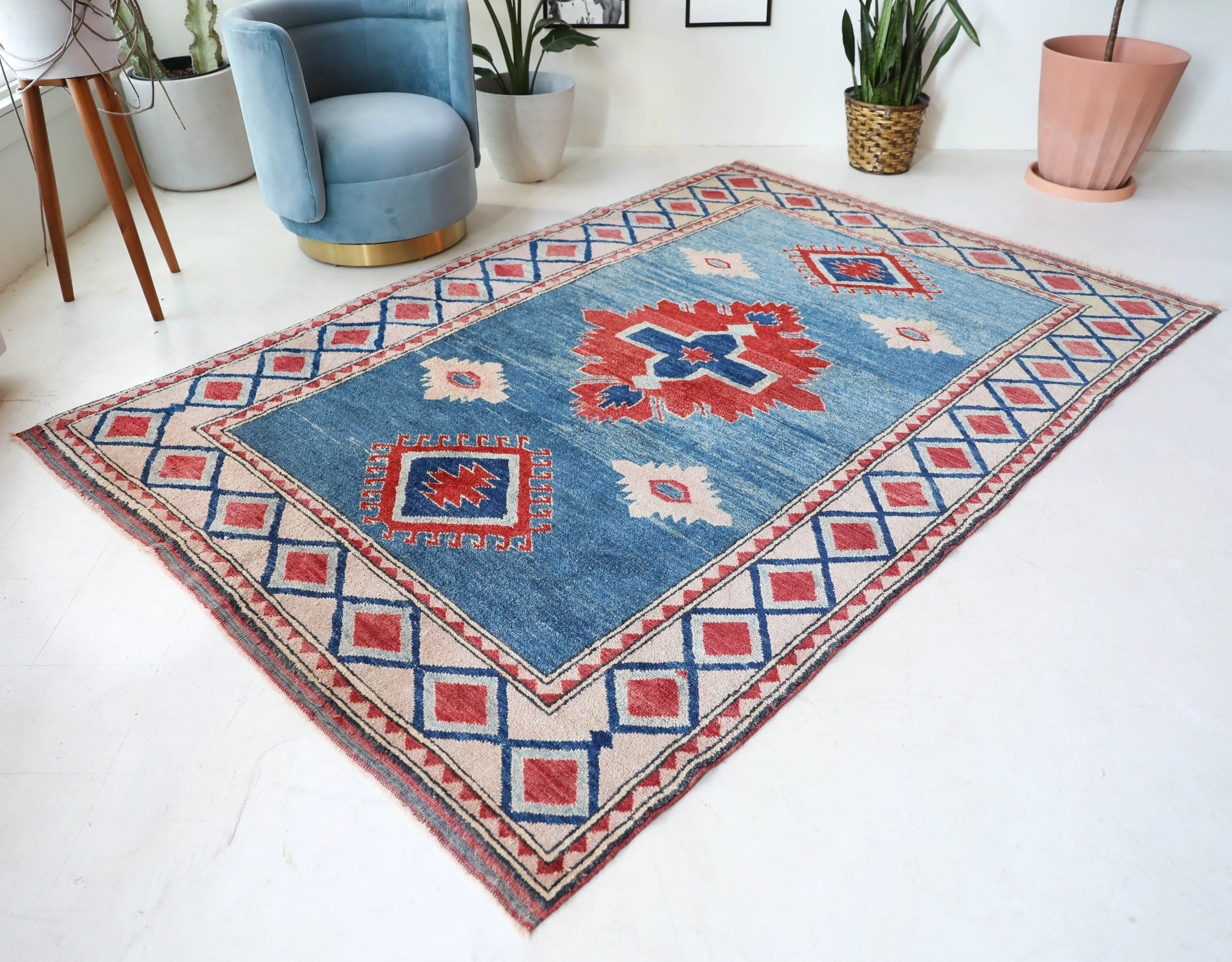 Vintage Aegean Rug 6'x8'10"