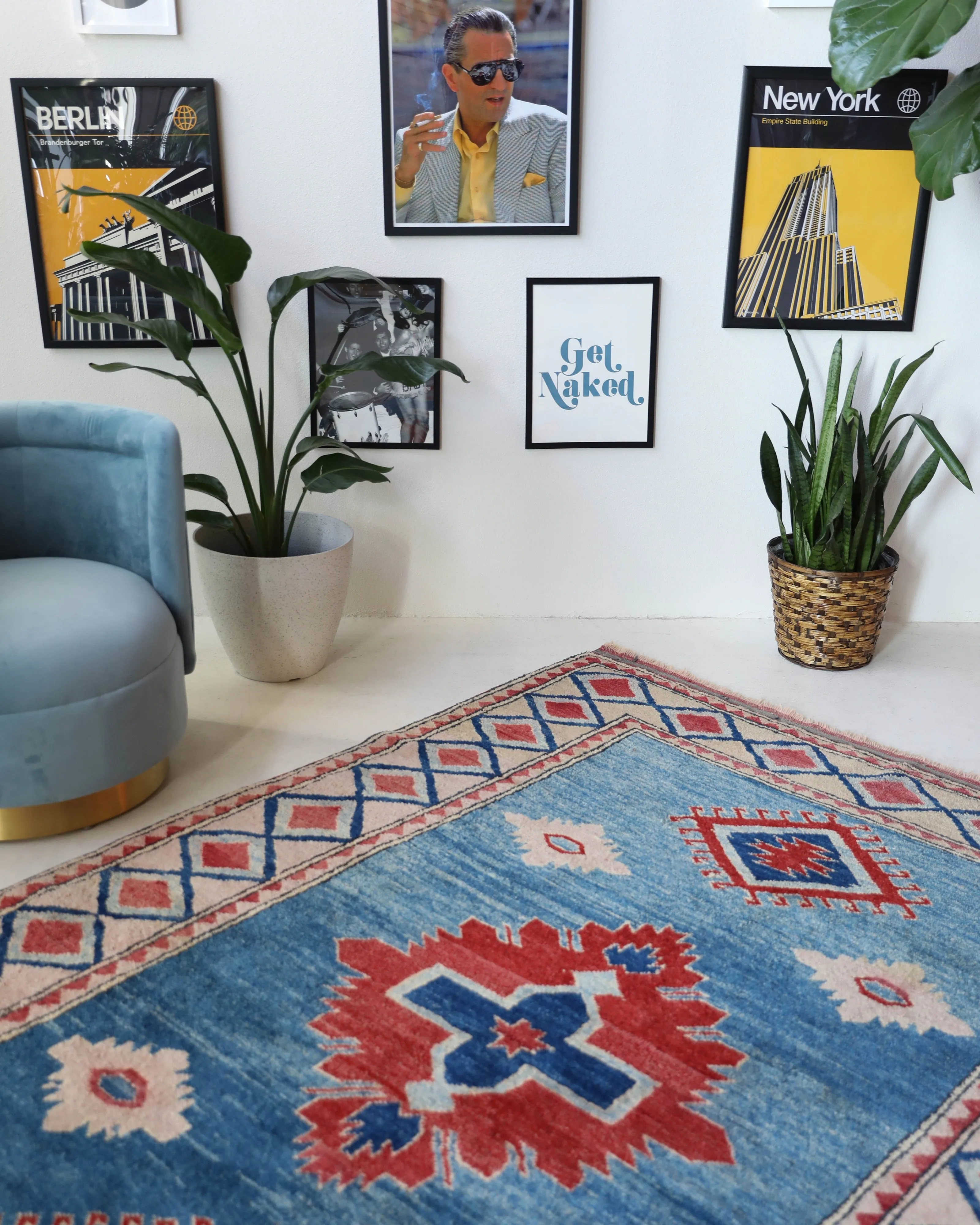 Vintage Aegean Rug 6'x8'10"
