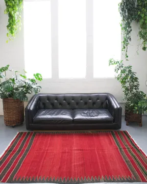 Vintage Bodrum Bos Kilim Rug 4'7"x7'8"