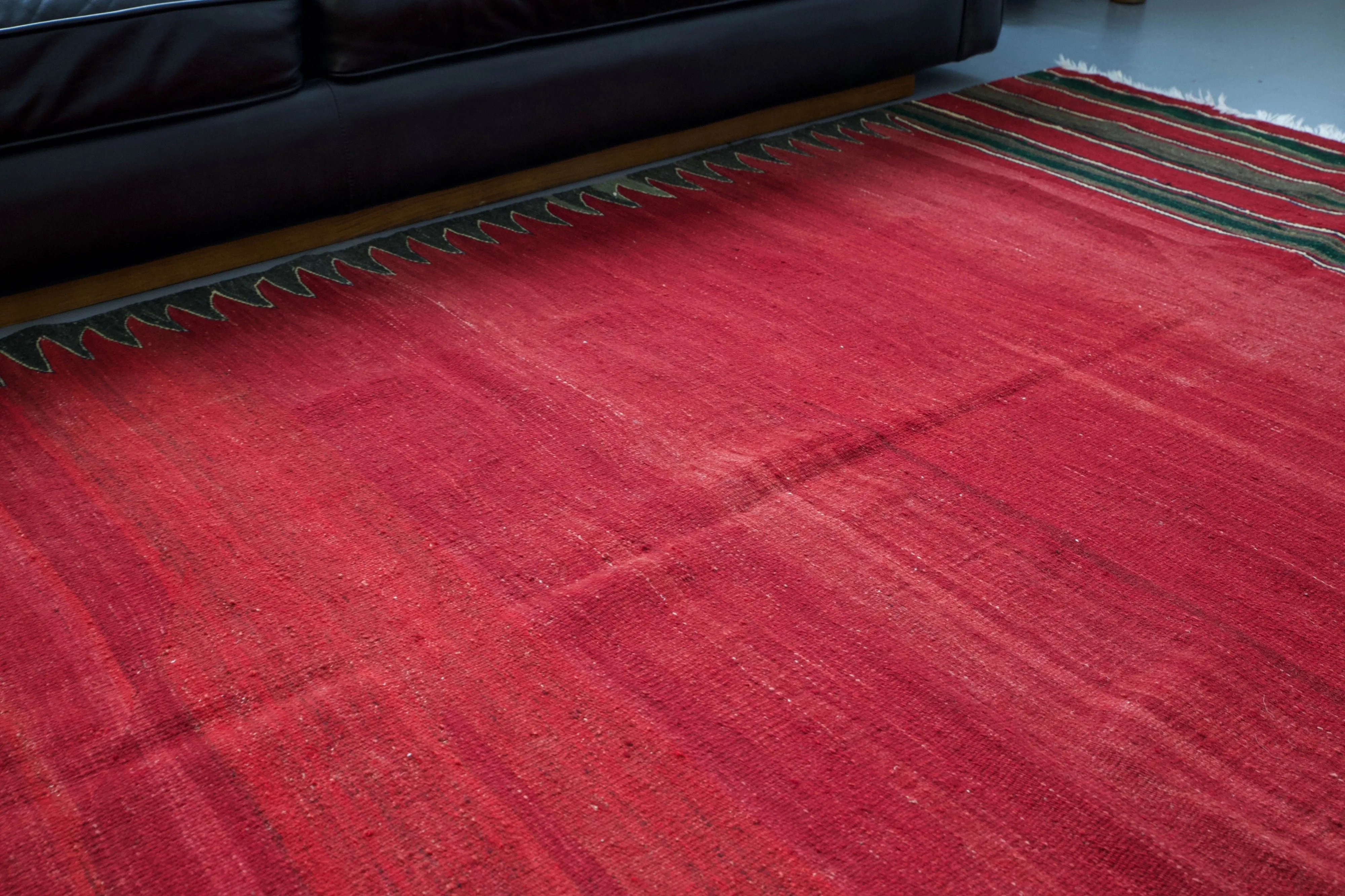 Vintage Bodrum Bos Kilim Rug 4'7"x7'8"