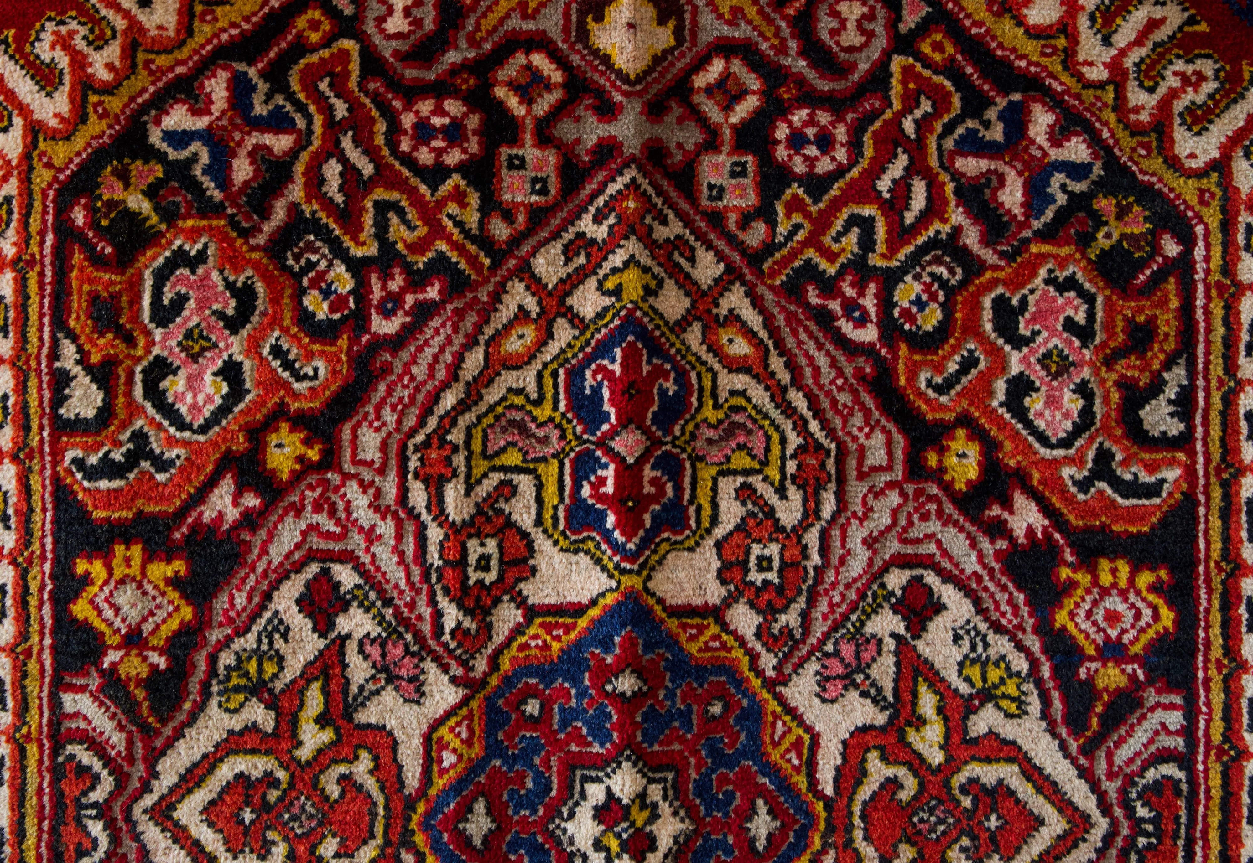 Vintage Canakkale Avunya Rug 5'8"x10'8"