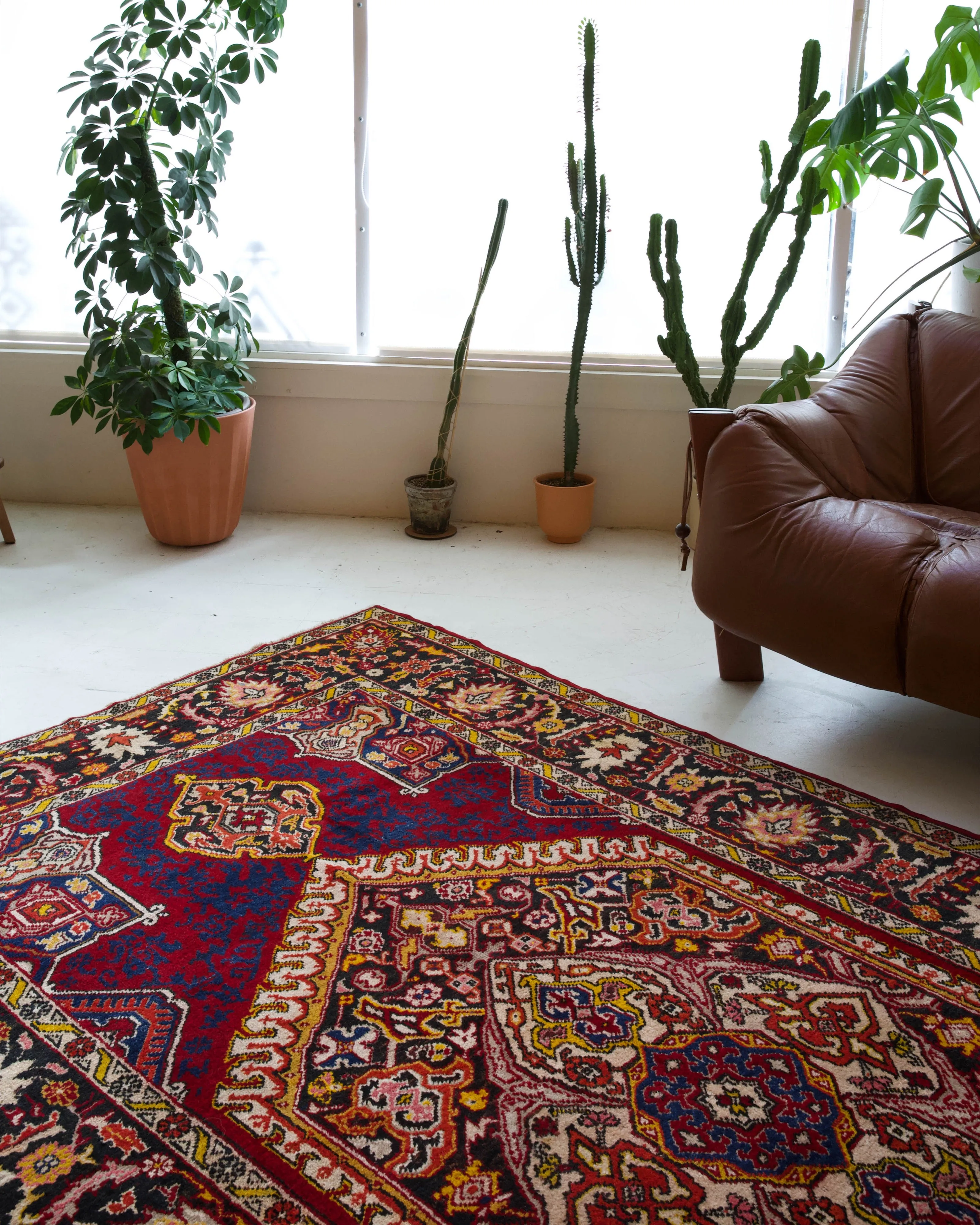Vintage Canakkale Avunya Rug 5'8"x10'8"