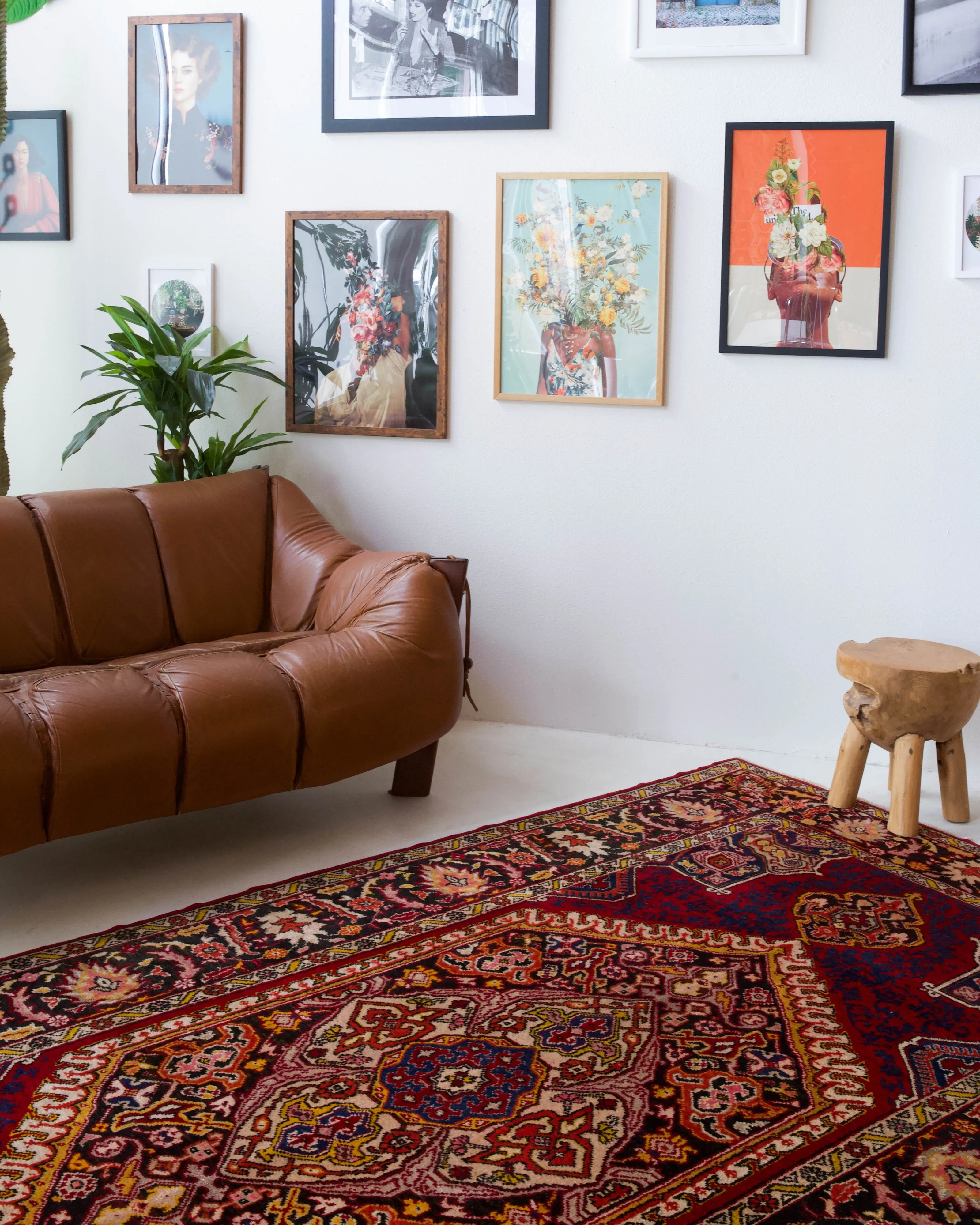 Vintage Canakkale Avunya Rug 5'8"x10'8"