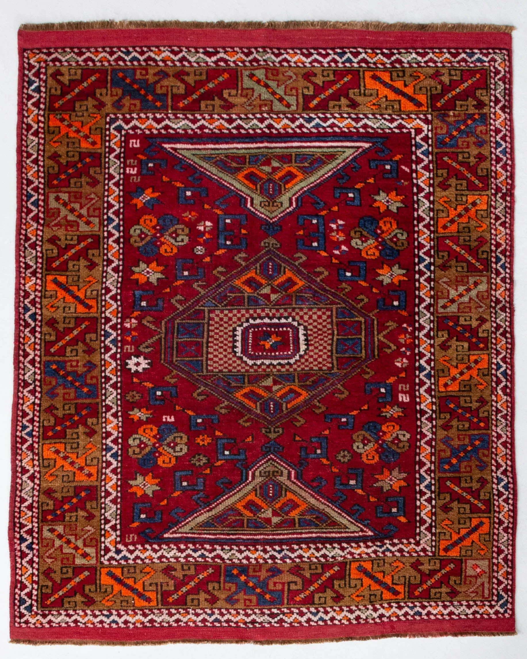 Vintage Canakkale Ayvacik Rug 4'5"x6'