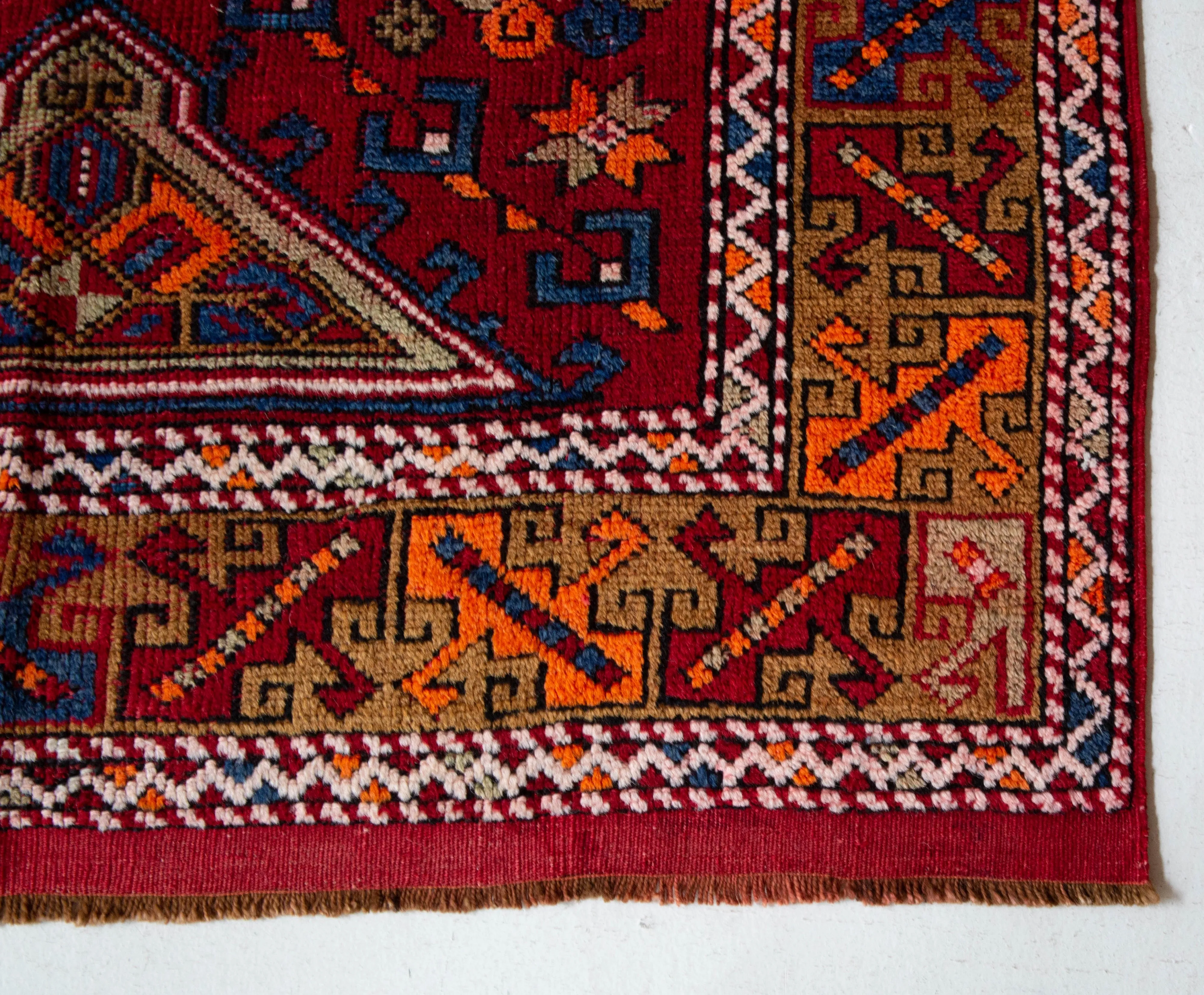 Vintage Canakkale Ayvacik Rug 4'5"x6'