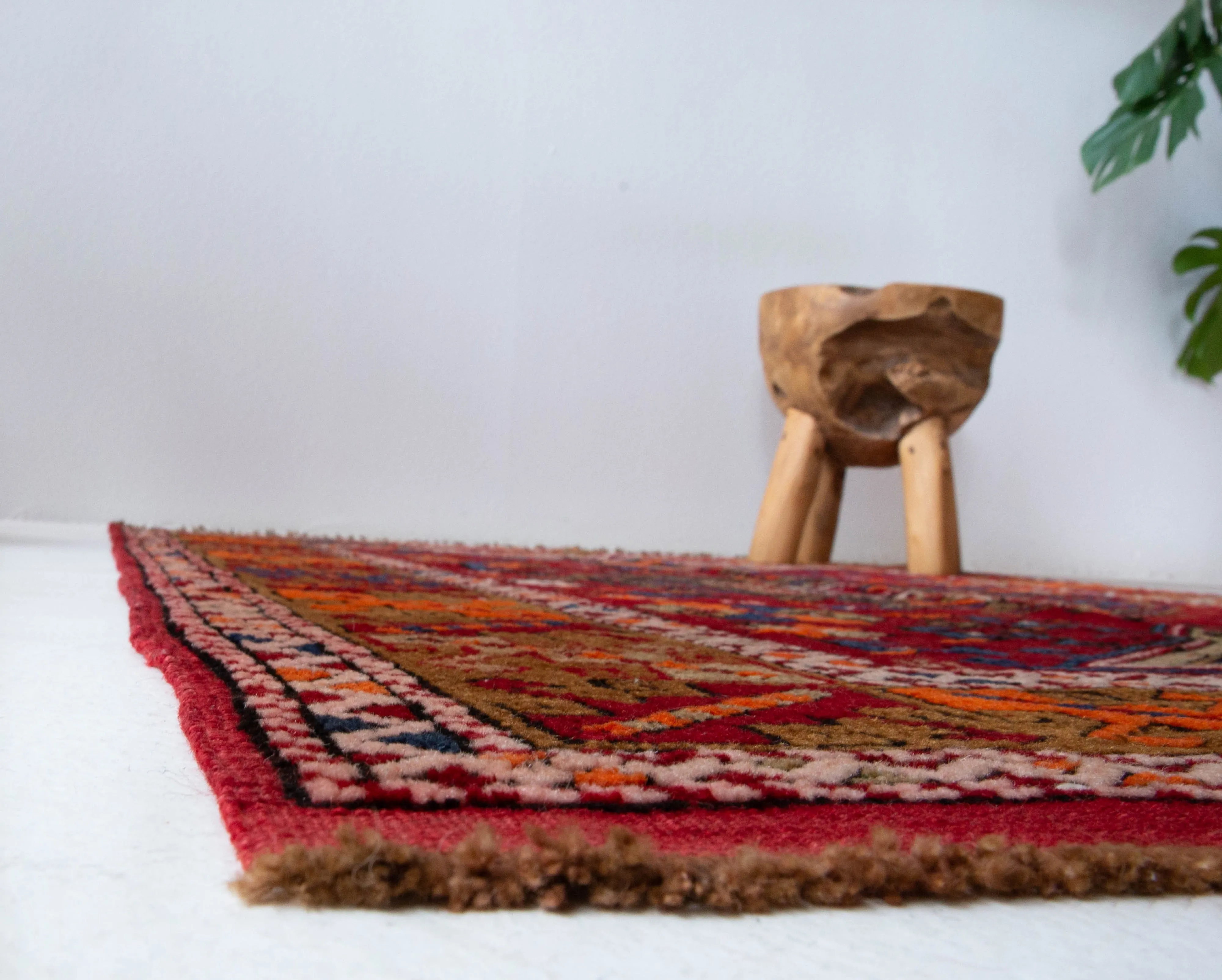 Vintage Canakkale Ayvacik Rug 4'5"x6'