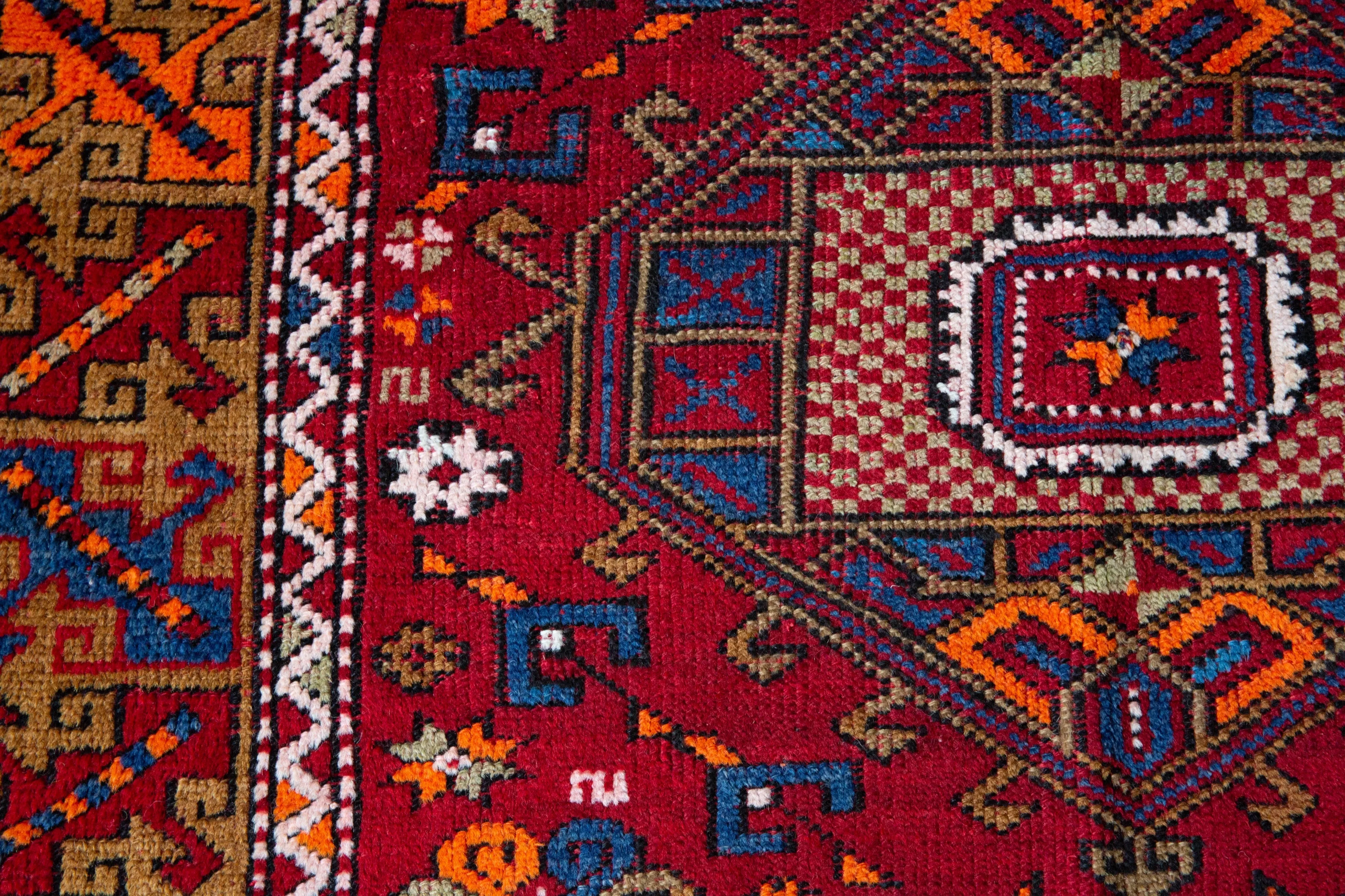 Vintage Canakkale Ayvacik Rug 4'5"x6'