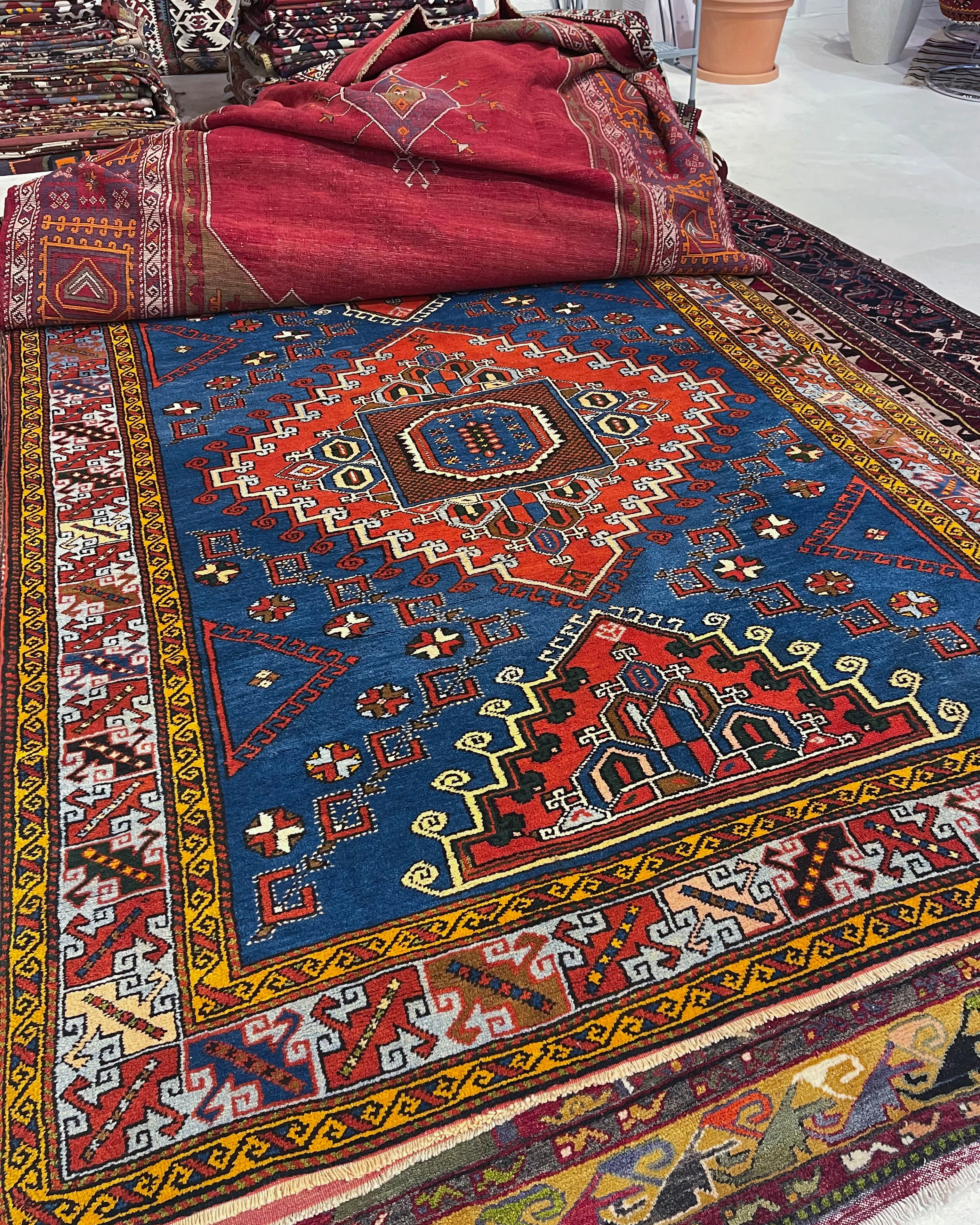 Vintage Canakkale Ayvacik Rug 6'10"x9'8"