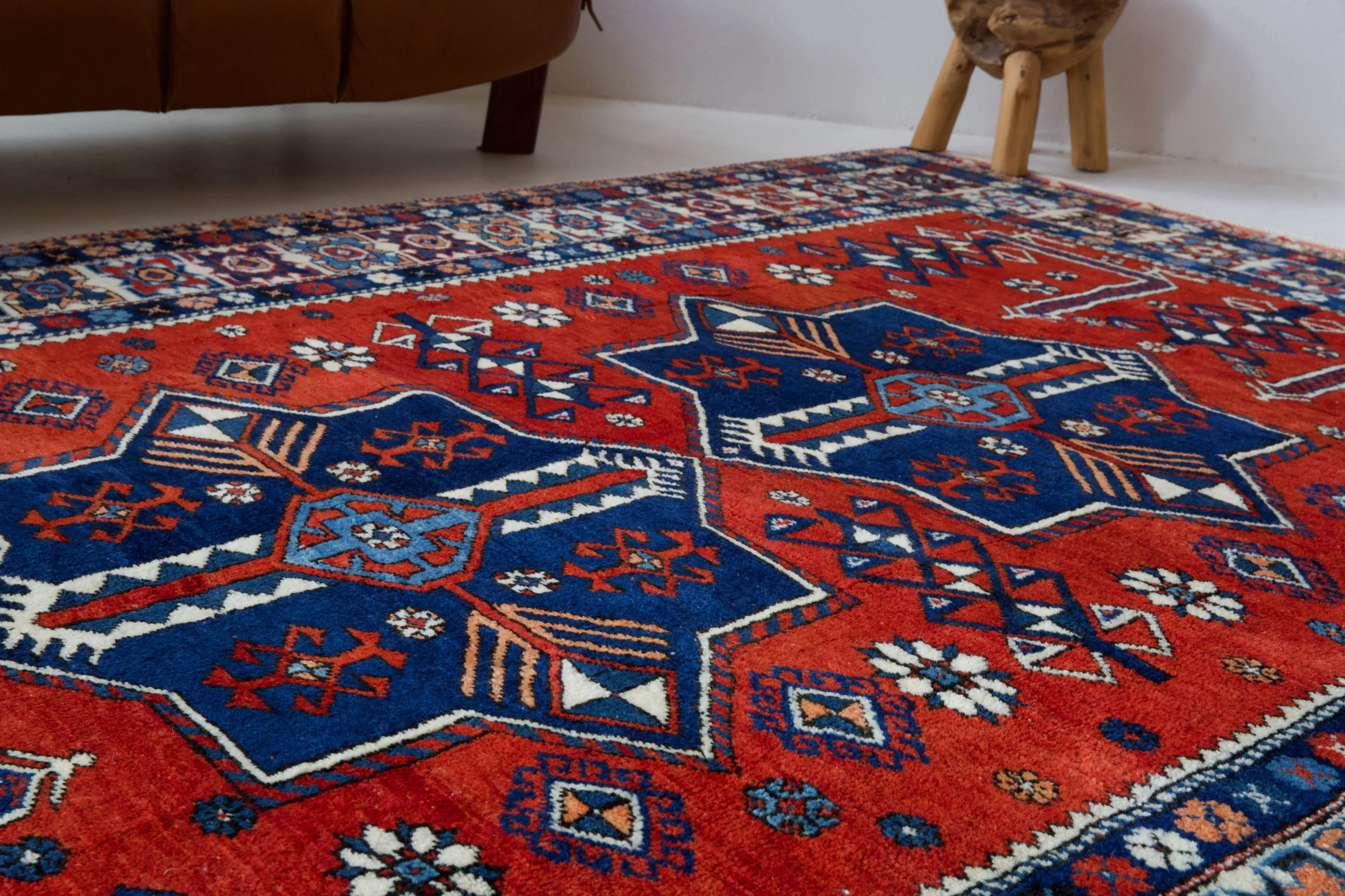 Vintage Canakkale Ayvacik Rug 6'11"x10'3"