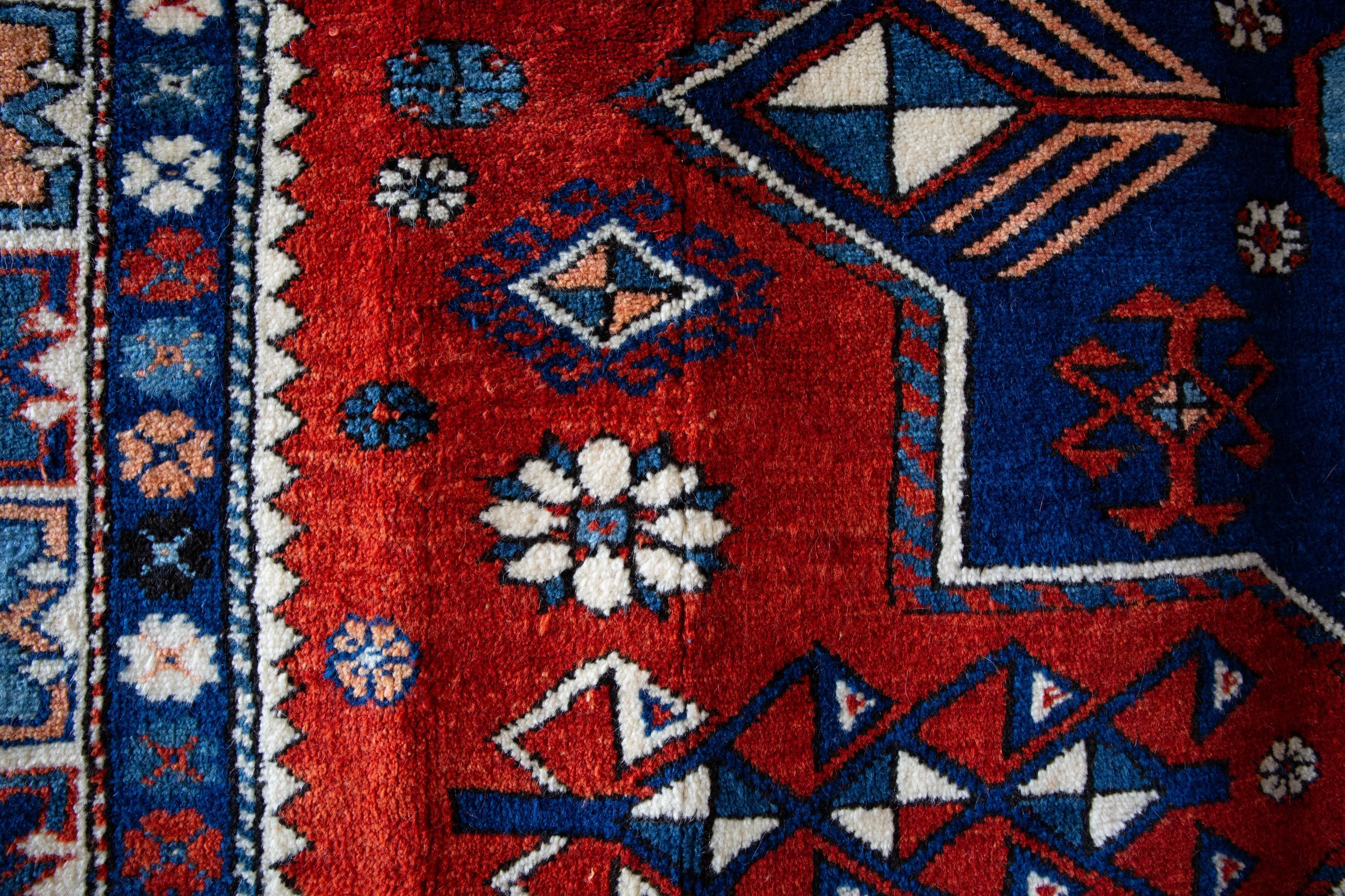 Vintage Canakkale Ayvacik Rug 6'11"x10'3"