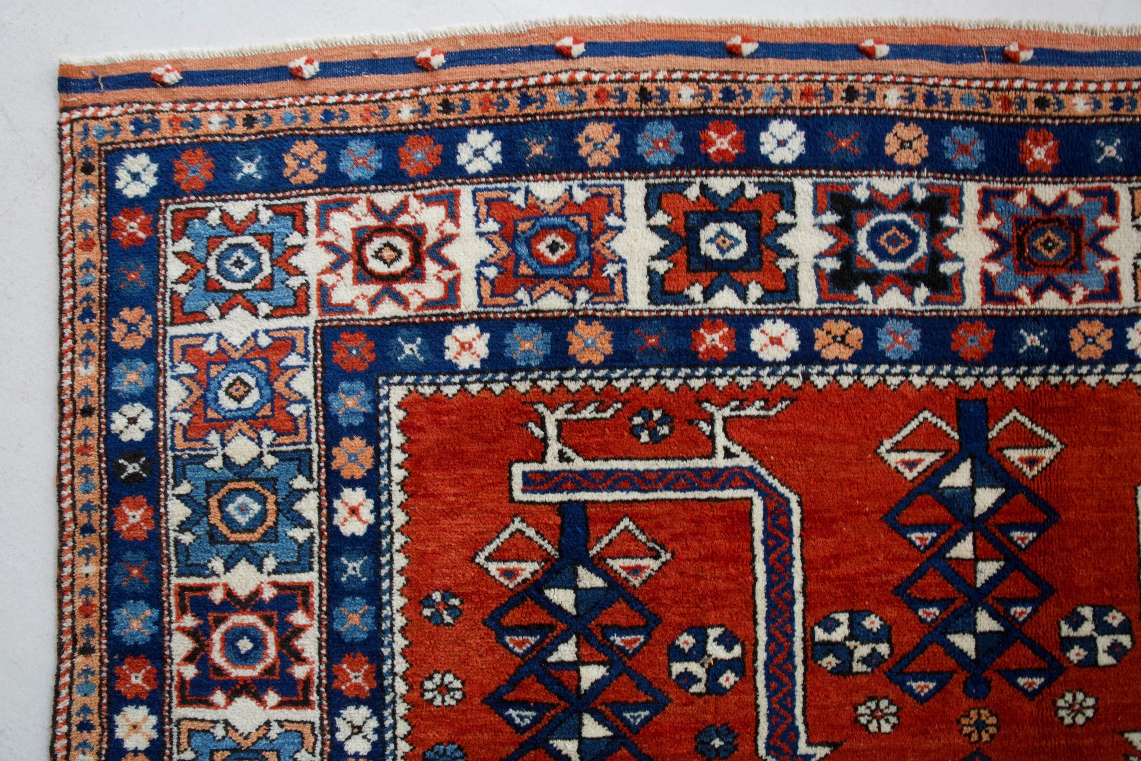 Vintage Canakkale Ayvacik Rug 6'11"x10'3"