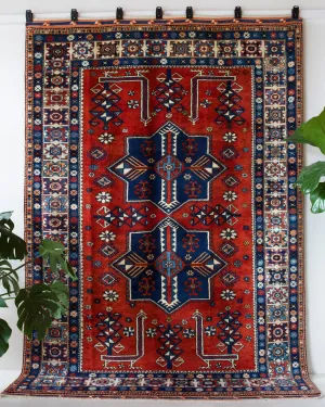 Vintage Canakkale Ayvacik Rug 6'11"x10'3"