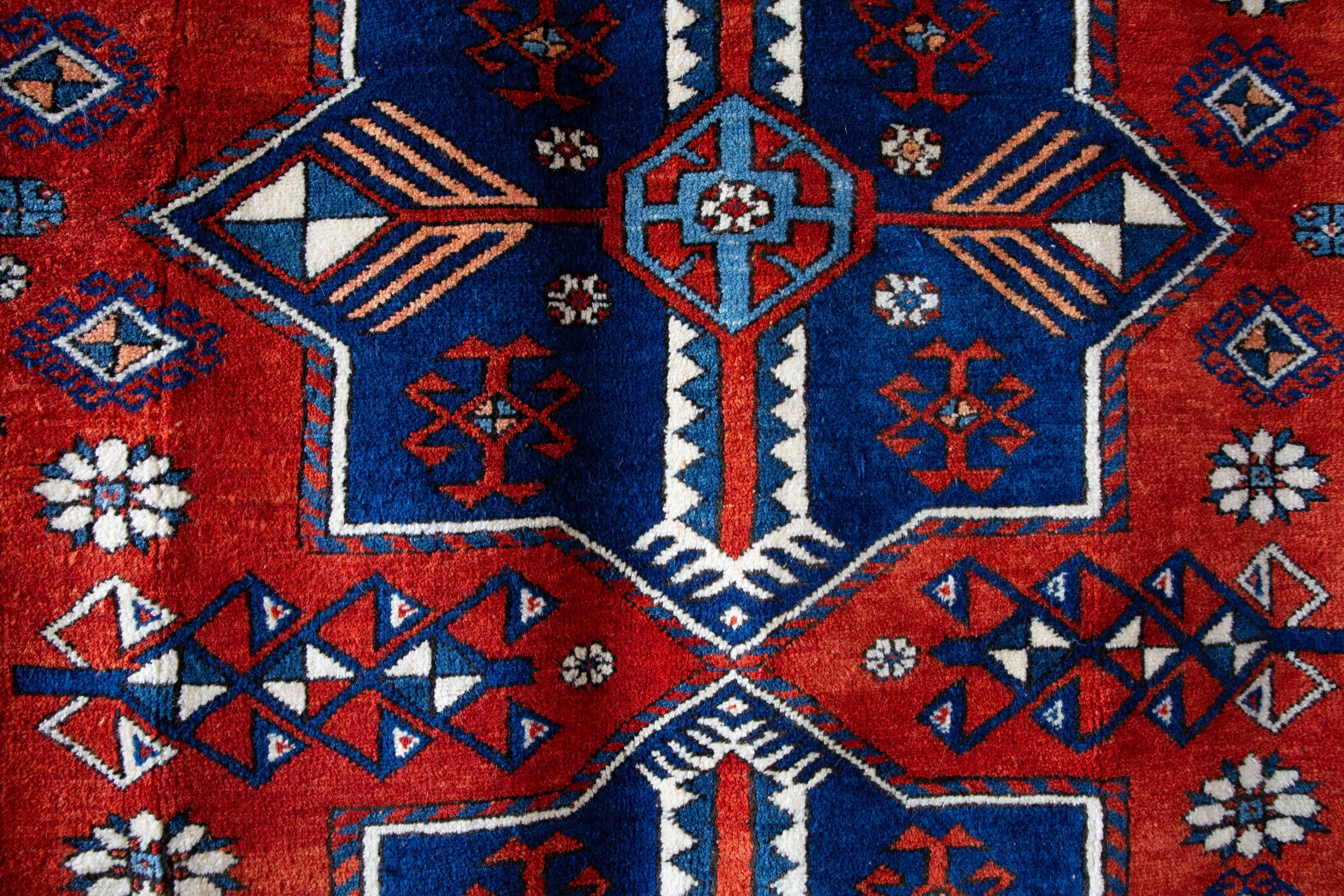 Vintage Canakkale Ayvacik Rug 6'11"x10'3"