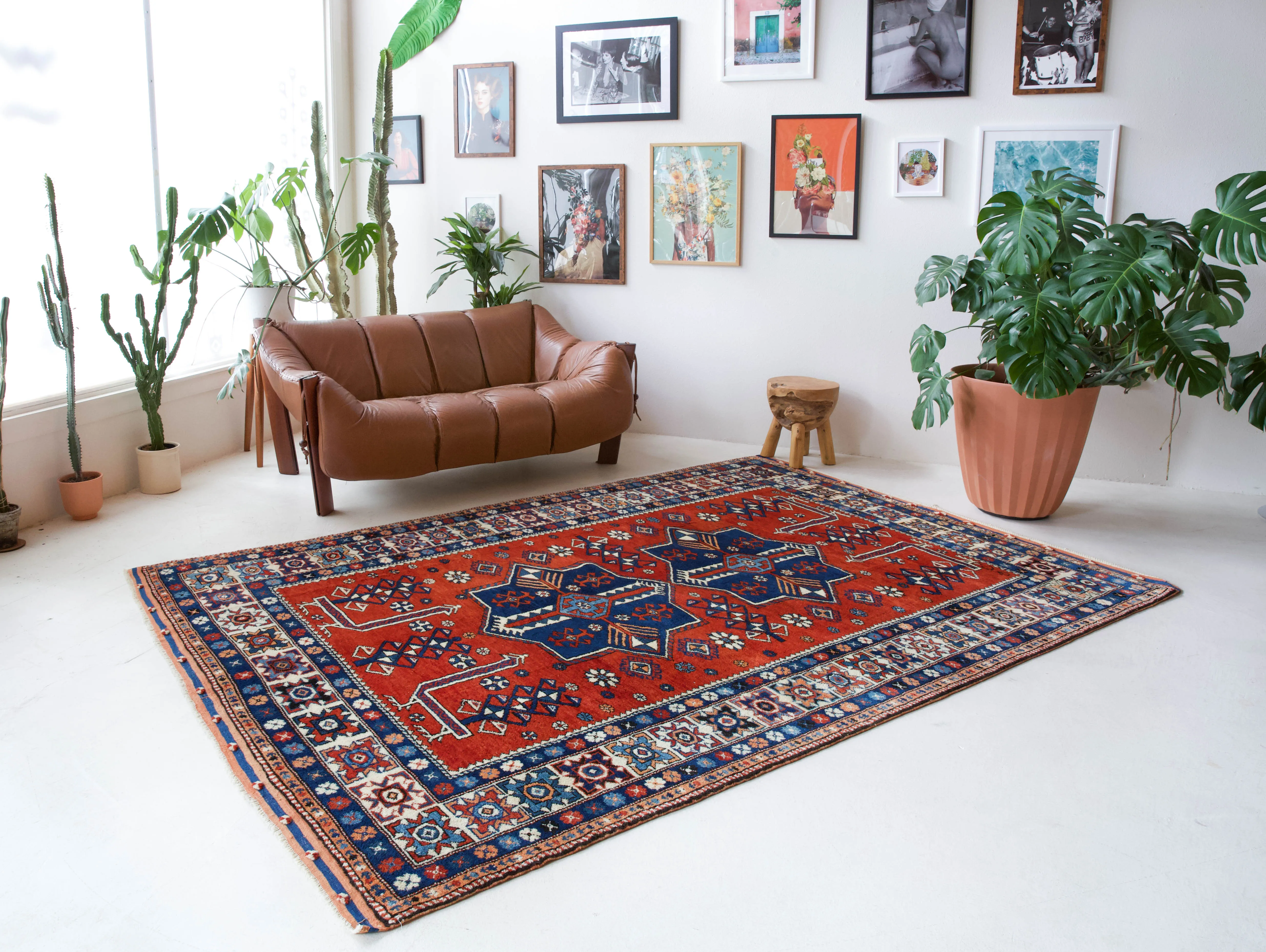 Vintage Canakkale Ayvacik Rug 6'11"x10'3"