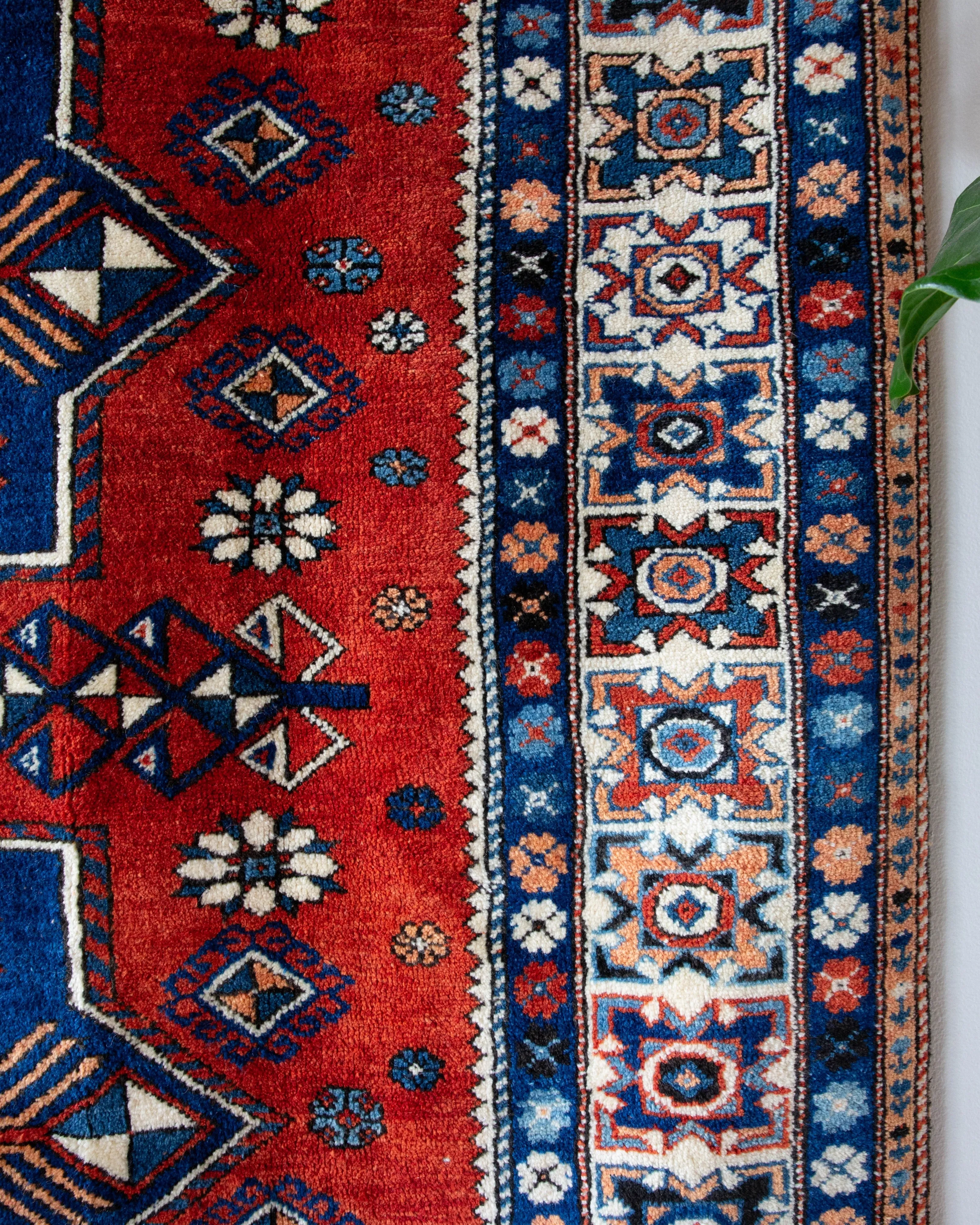 Vintage Canakkale Ayvacik Rug 6'11"x10'3"