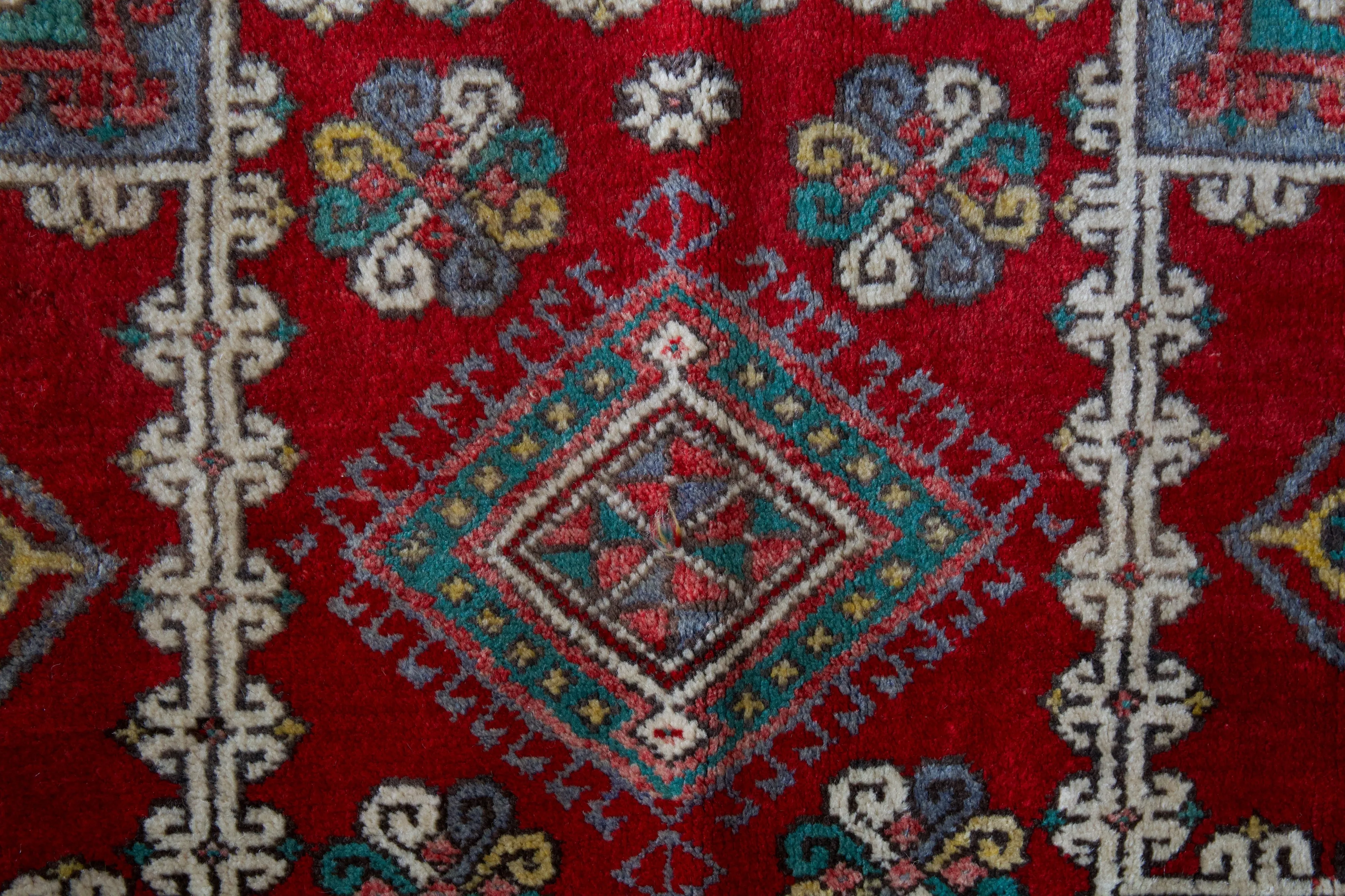 Vintage Canakkale Ayvacik Rug 6'2"x9'
