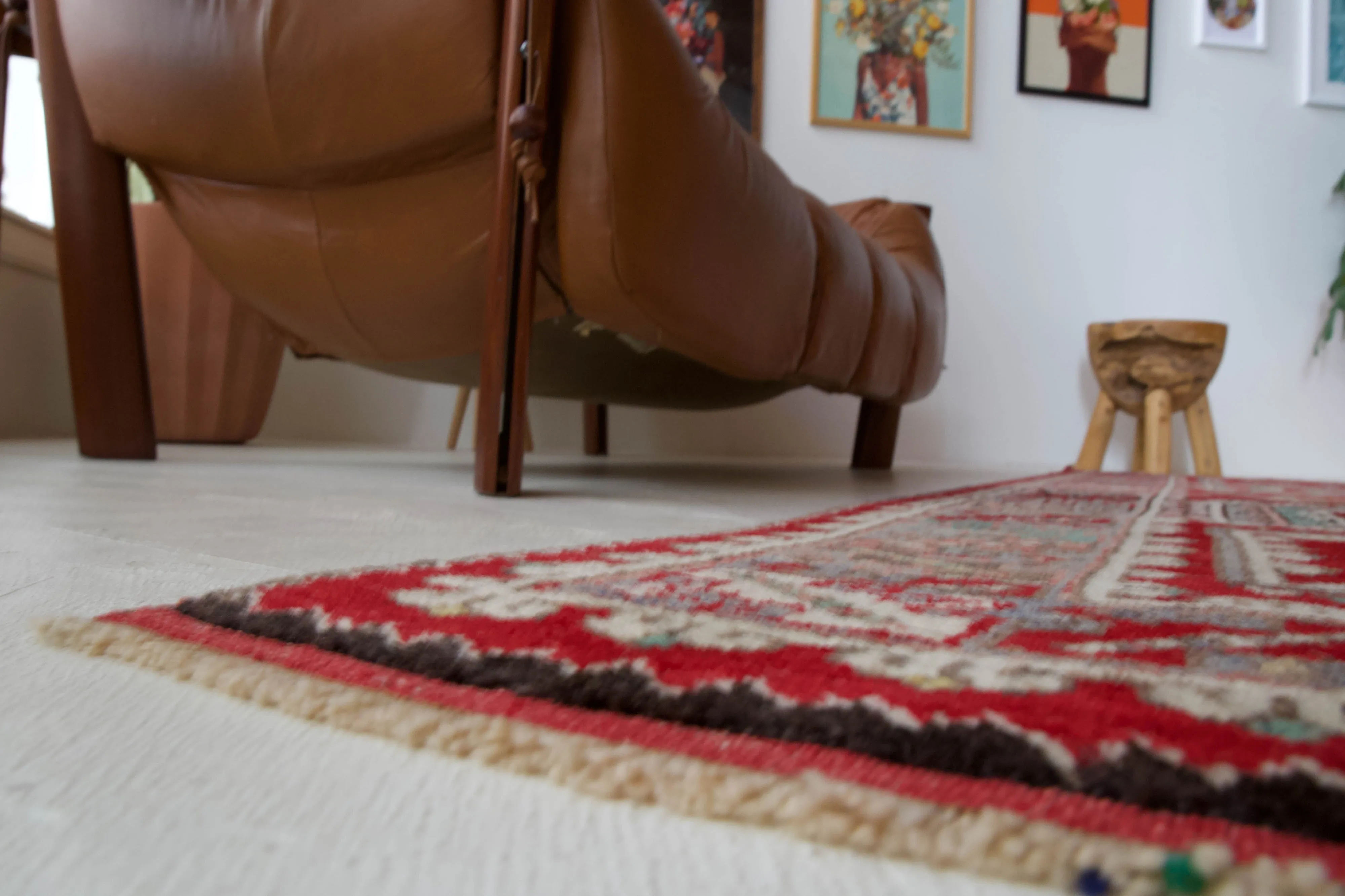 Vintage Canakkale Ayvacik Rug 6'2"x9'