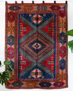 Vintage Canakkale Ayvacik Rug 6'4"x8'7"