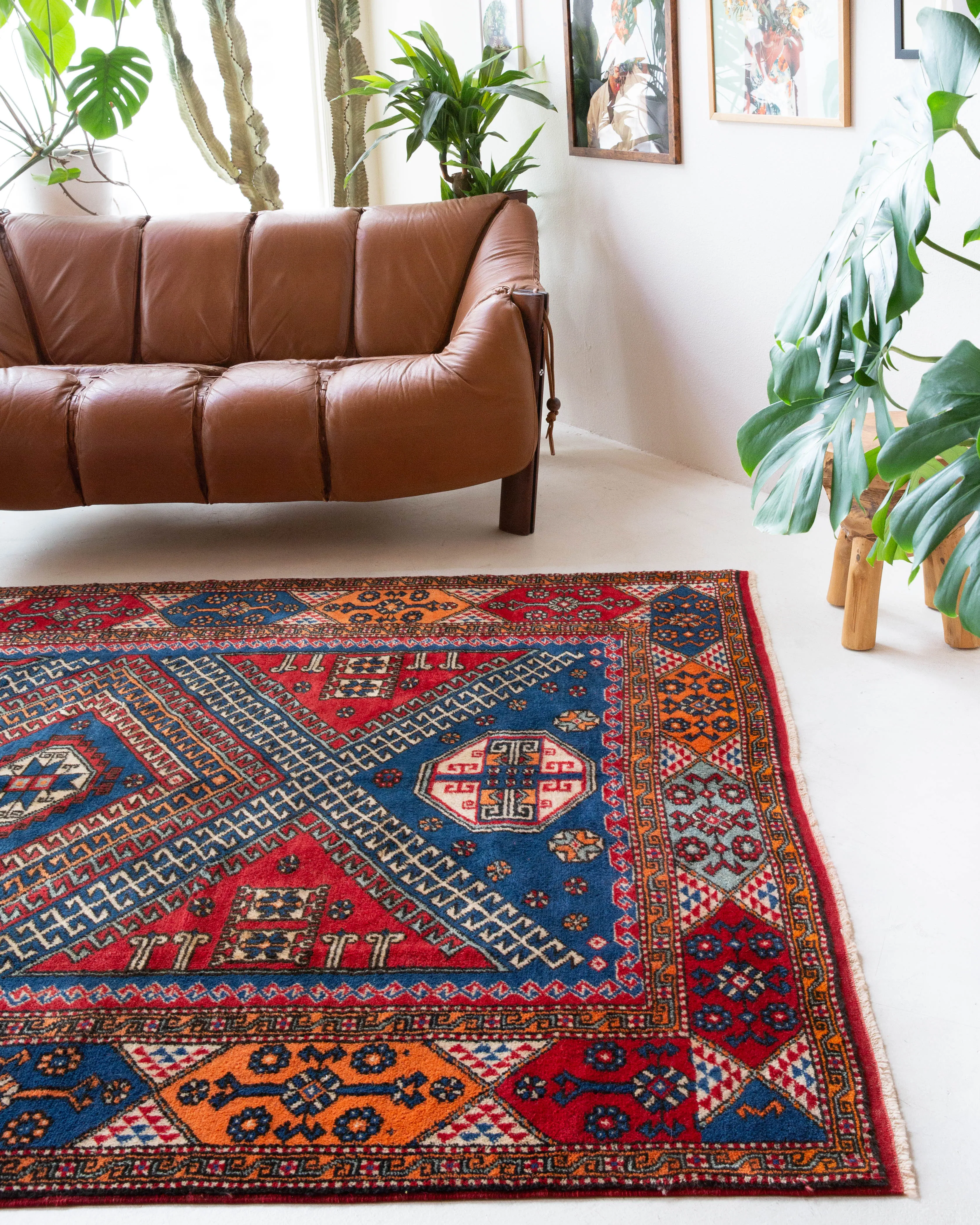 Vintage Canakkale Ayvacik Rug 6'4"x8'7"