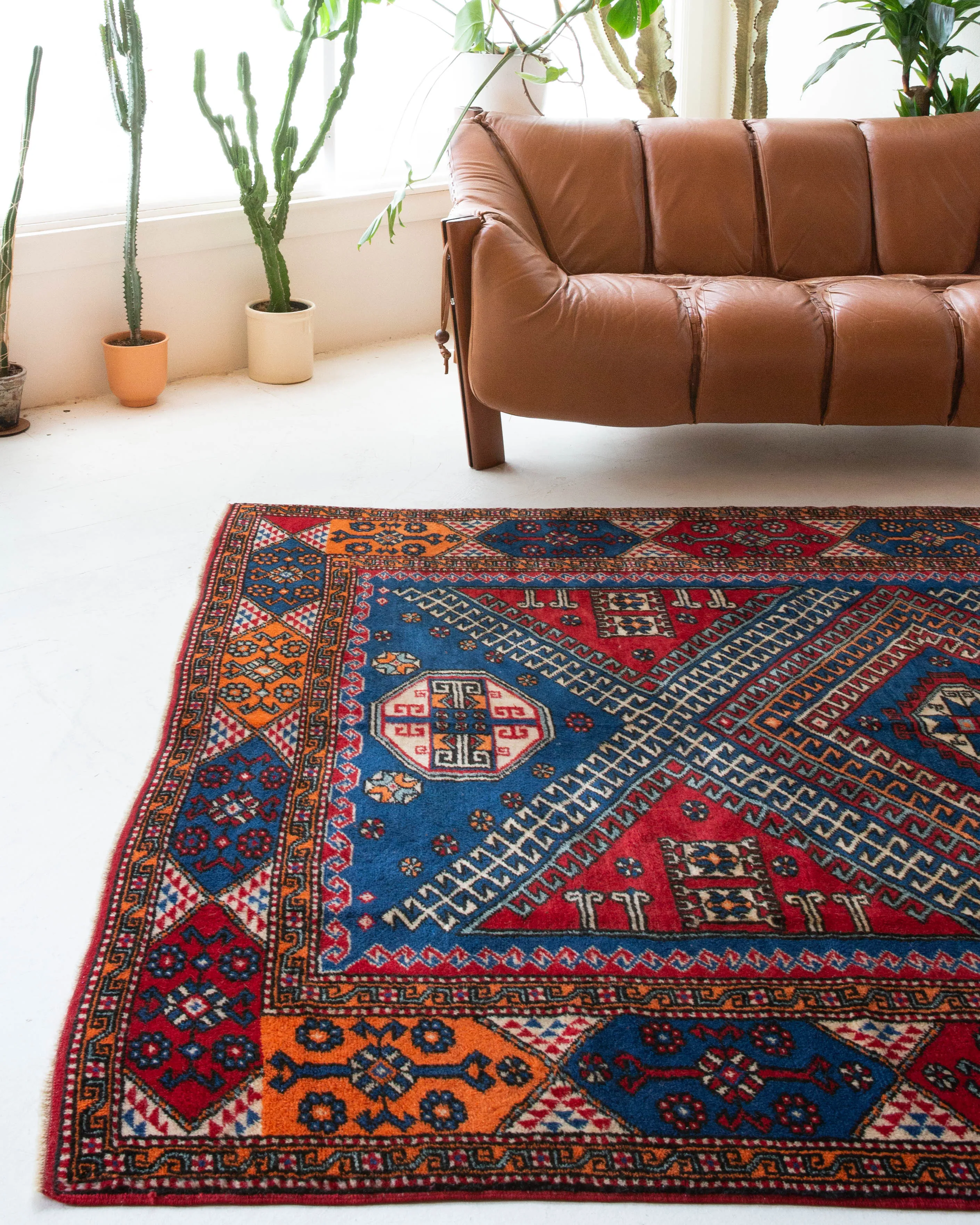 Vintage Canakkale Ayvacik Rug 6'4"x8'7"