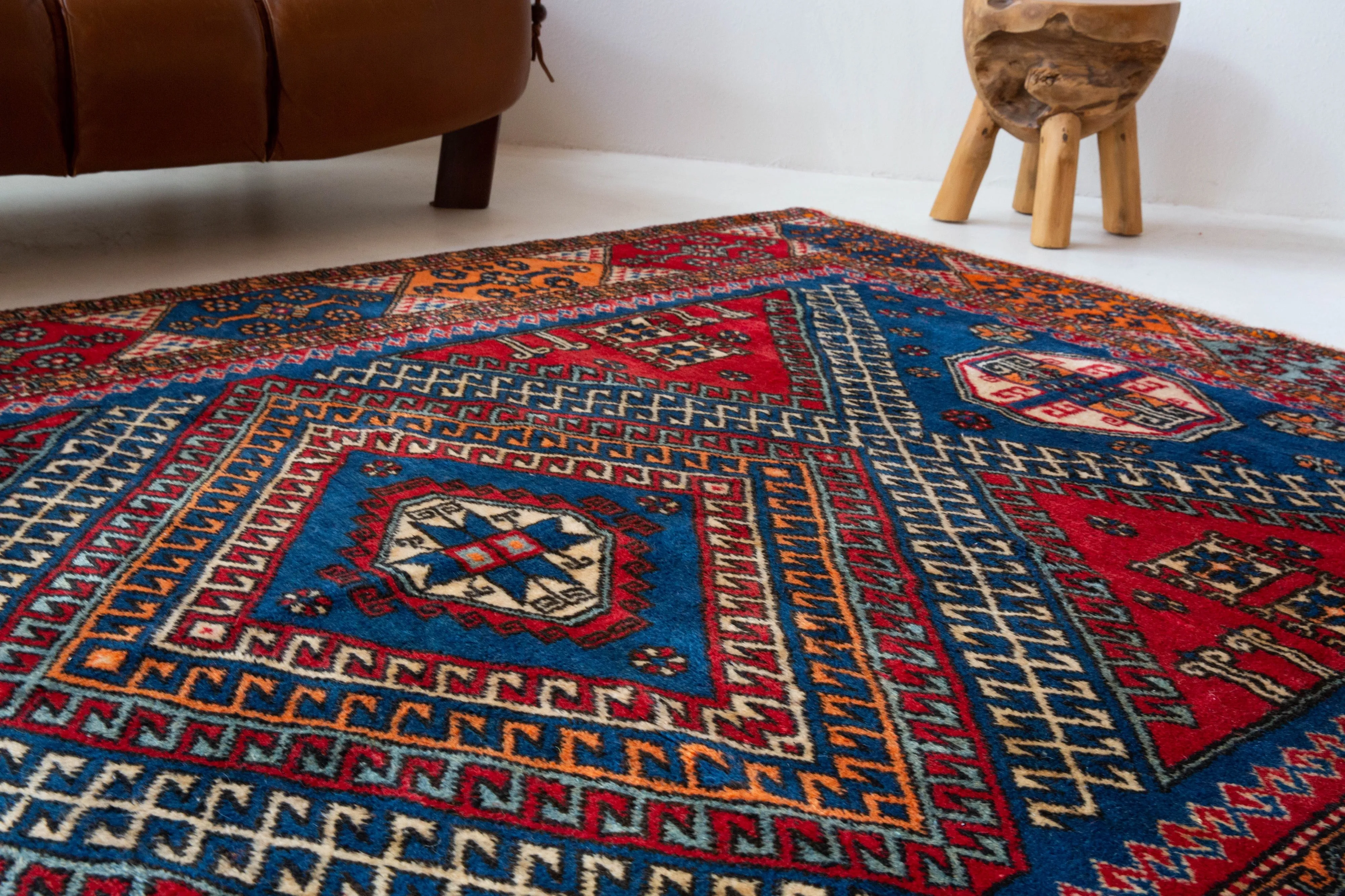 Vintage Canakkale Ayvacik Rug 6'4"x8'7"