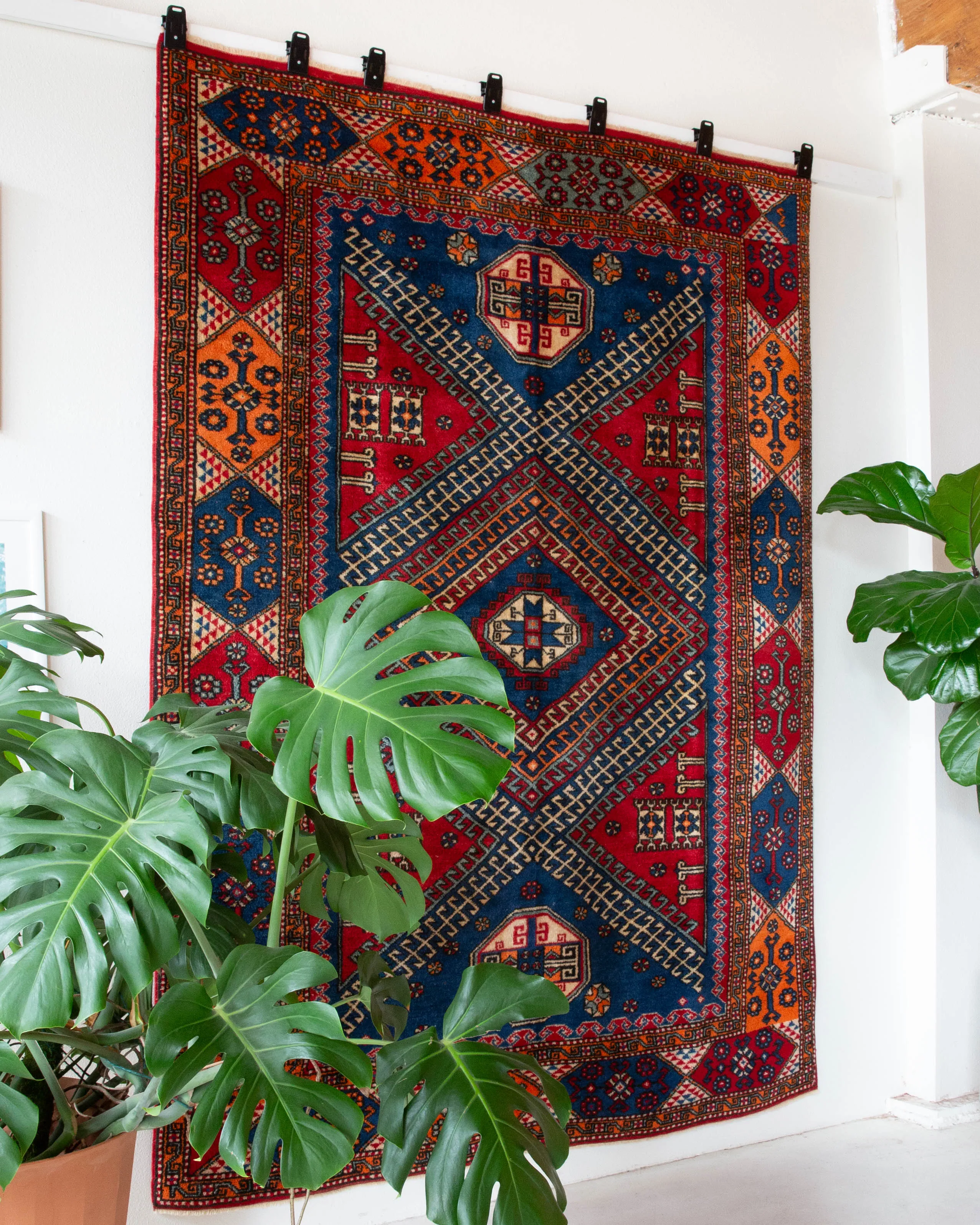 Vintage Canakkale Ayvacik Rug 6'4"x8'7"