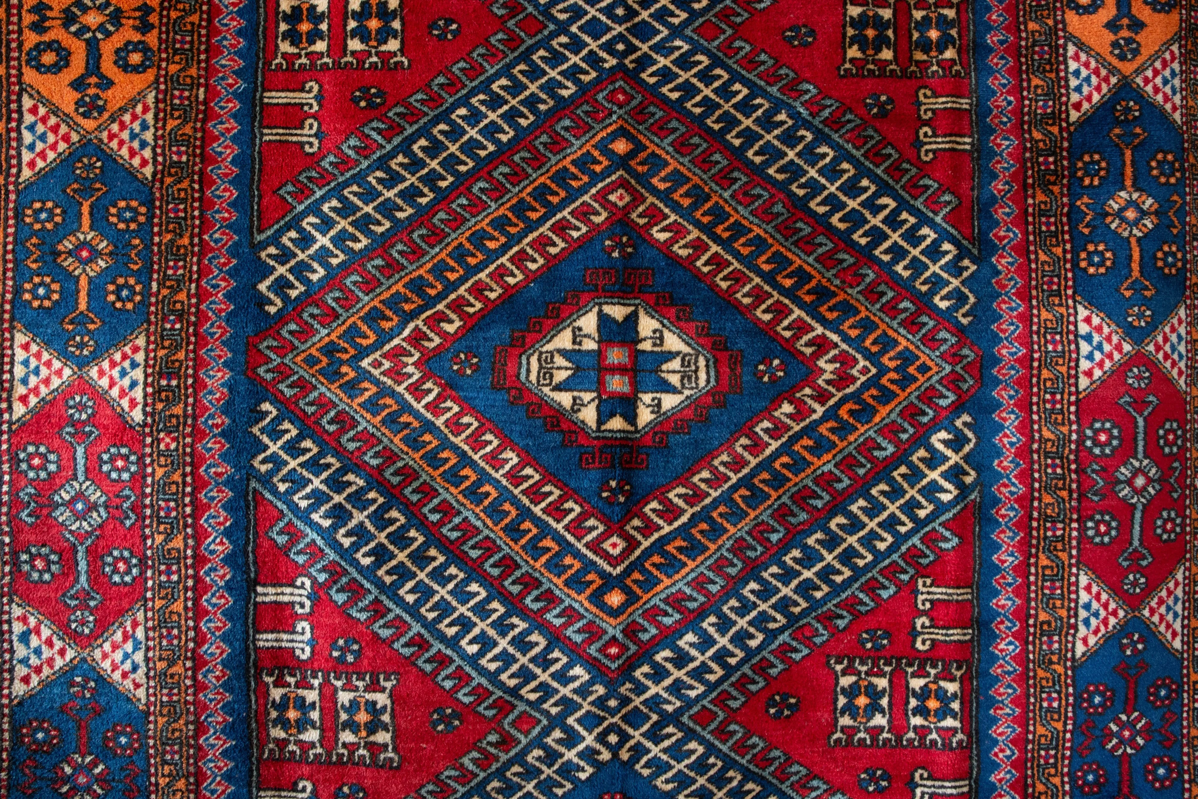 Vintage Canakkale Ayvacik Rug 6'4"x8'7"