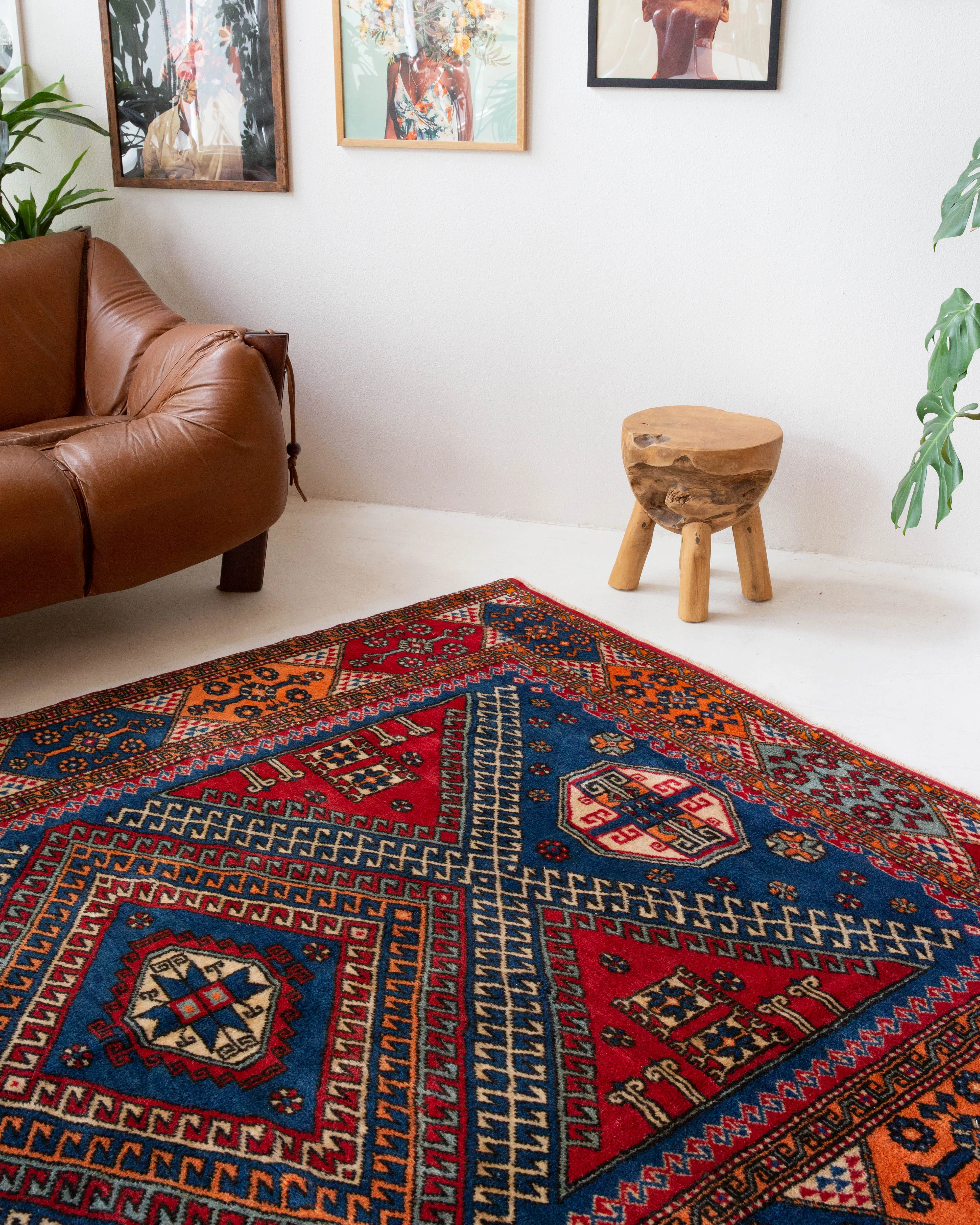 Vintage Canakkale Ayvacik Rug 6'4"x8'7"