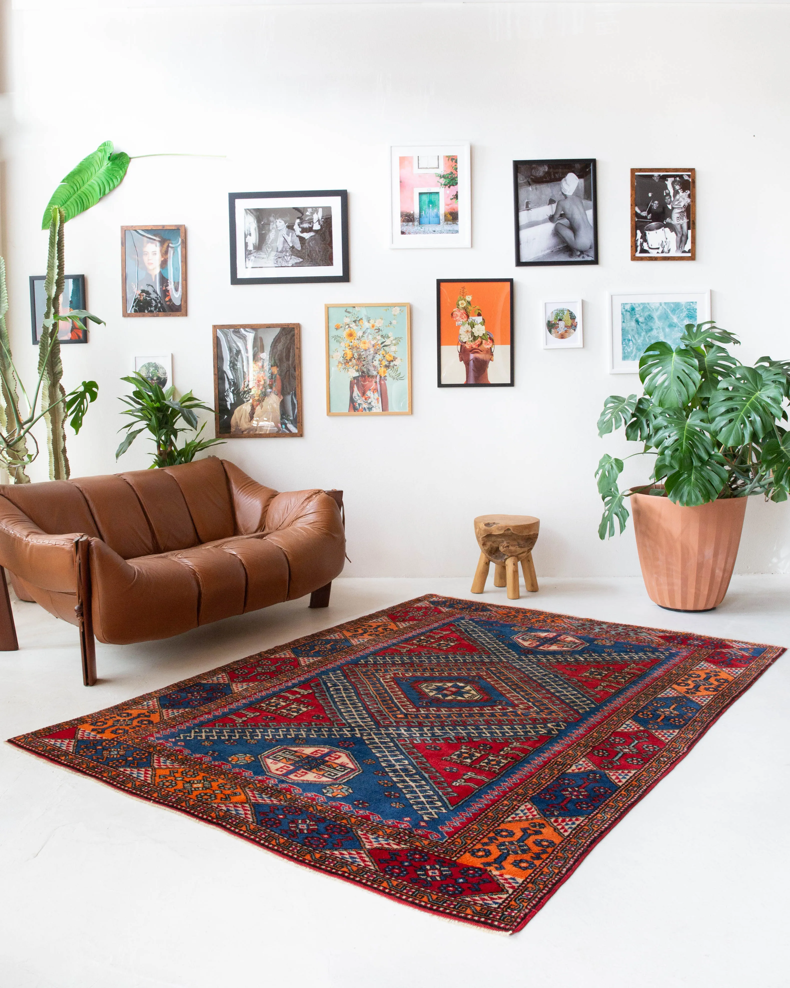 Vintage Canakkale Ayvacik Rug 6'4"x8'7"
