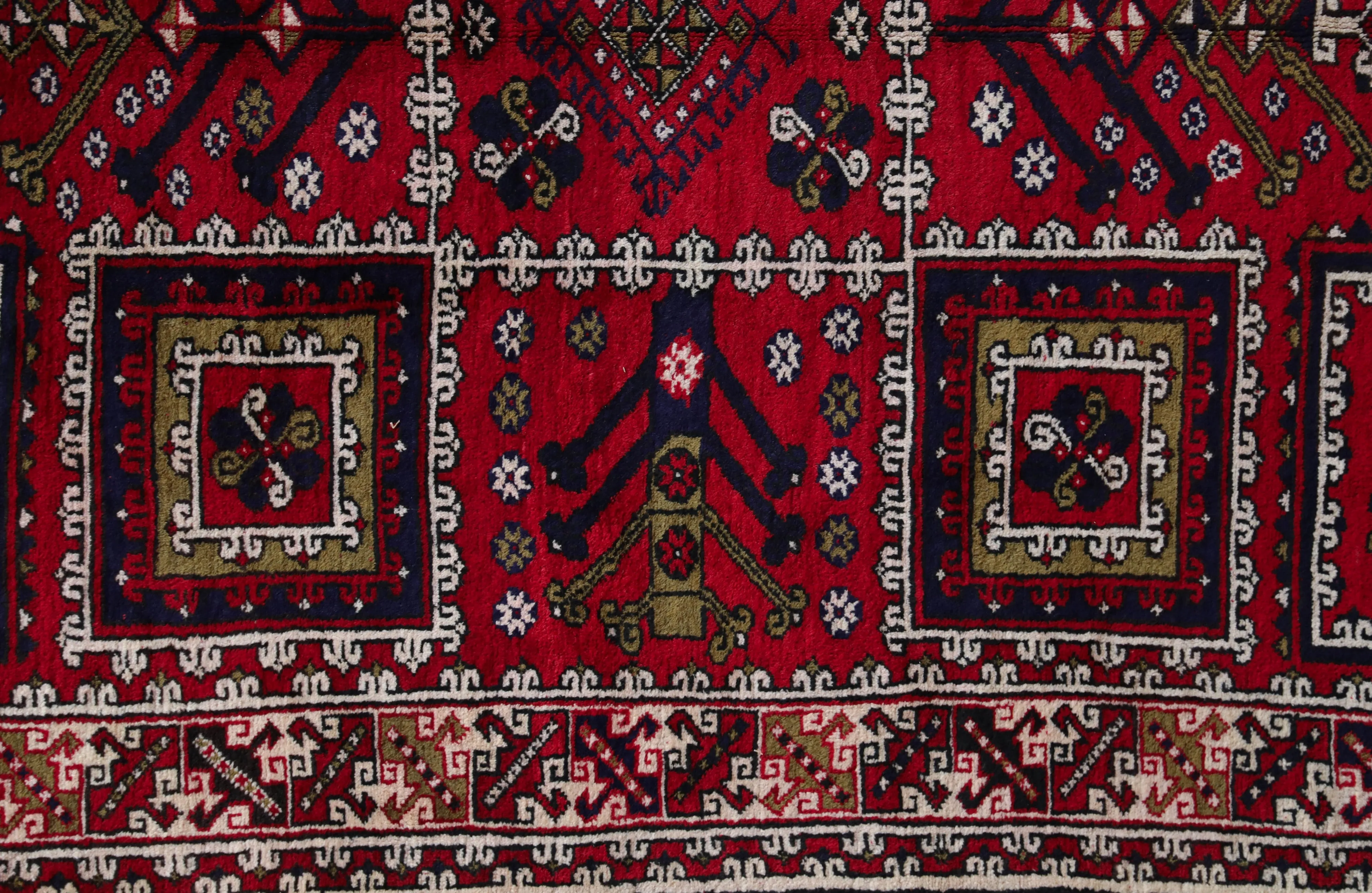 Vintage Canakkale Ayvacik Rug 6'9"x10'6"